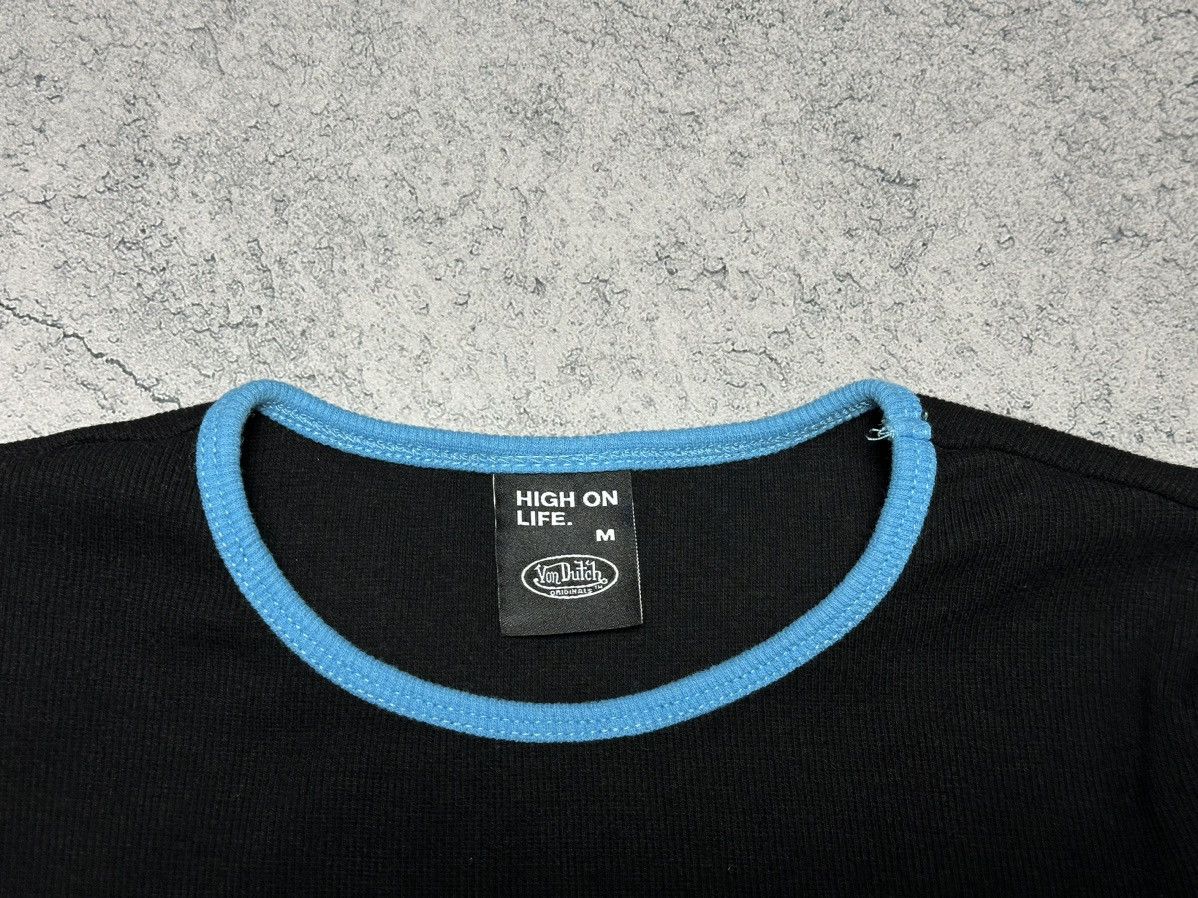 Von Dutch Von Dutch Logo Crop Long Sleeve Top Size M / US 6-8 / IT 42-44 - 8 Thumbnail