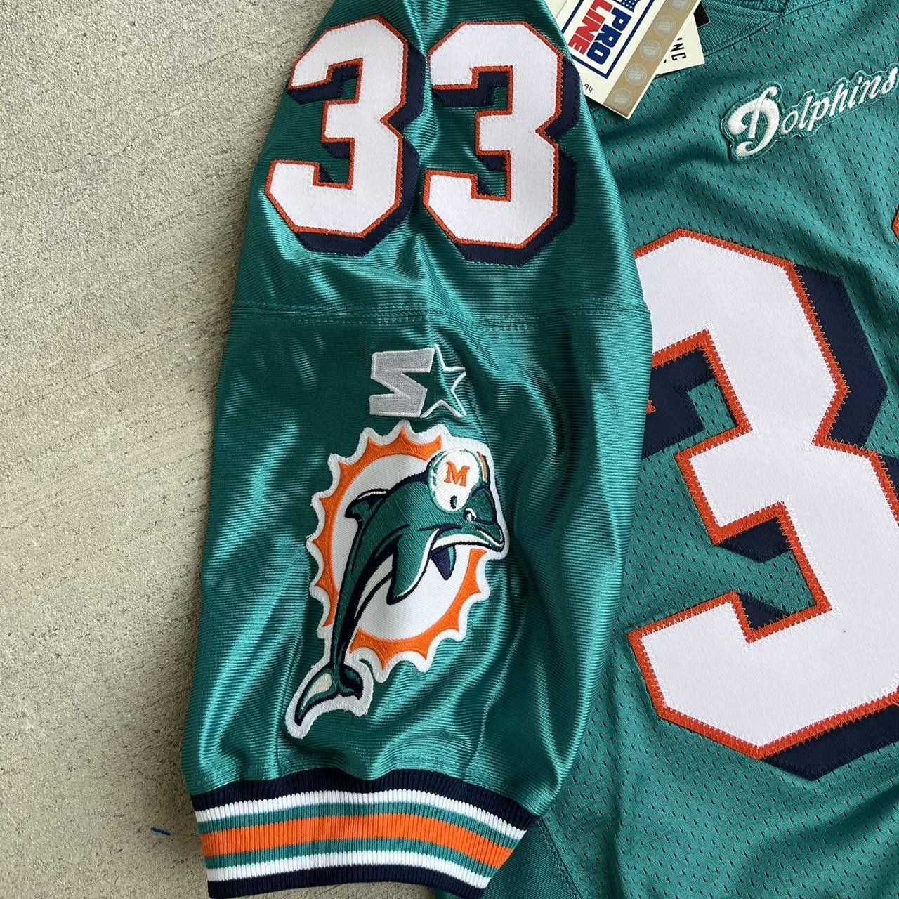 Pro Line × Starter × Vintage Vintage Miami Dolphins Karim Abdul Jabbar Starter Jersey Size US M / EU 48-50 / 2 - 4 Thumbnail