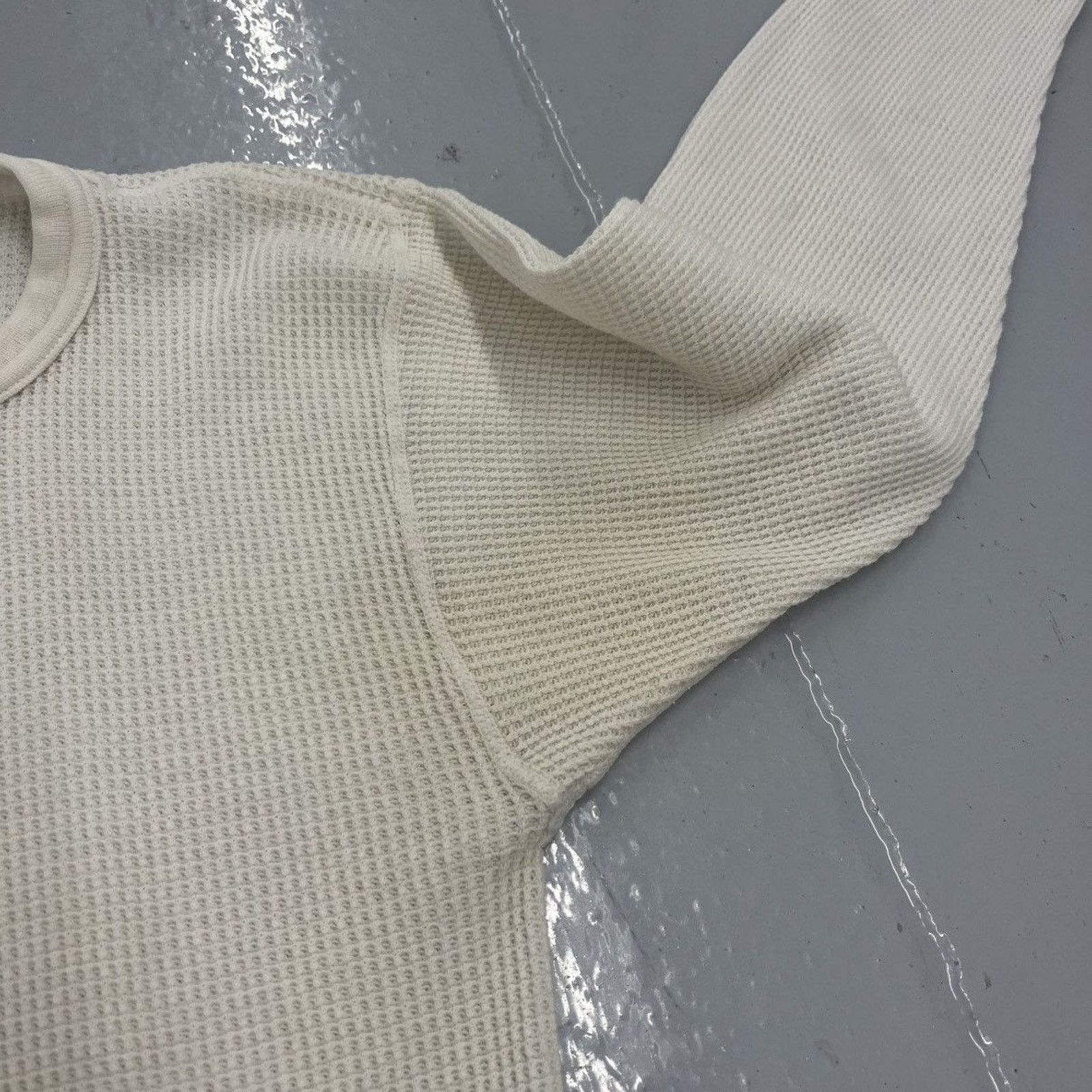 Other Vintage 80s JE Morgan White Blank Long Sleeve Thermal Size US XS / EU 42 / 0 - 4 Thumbnail