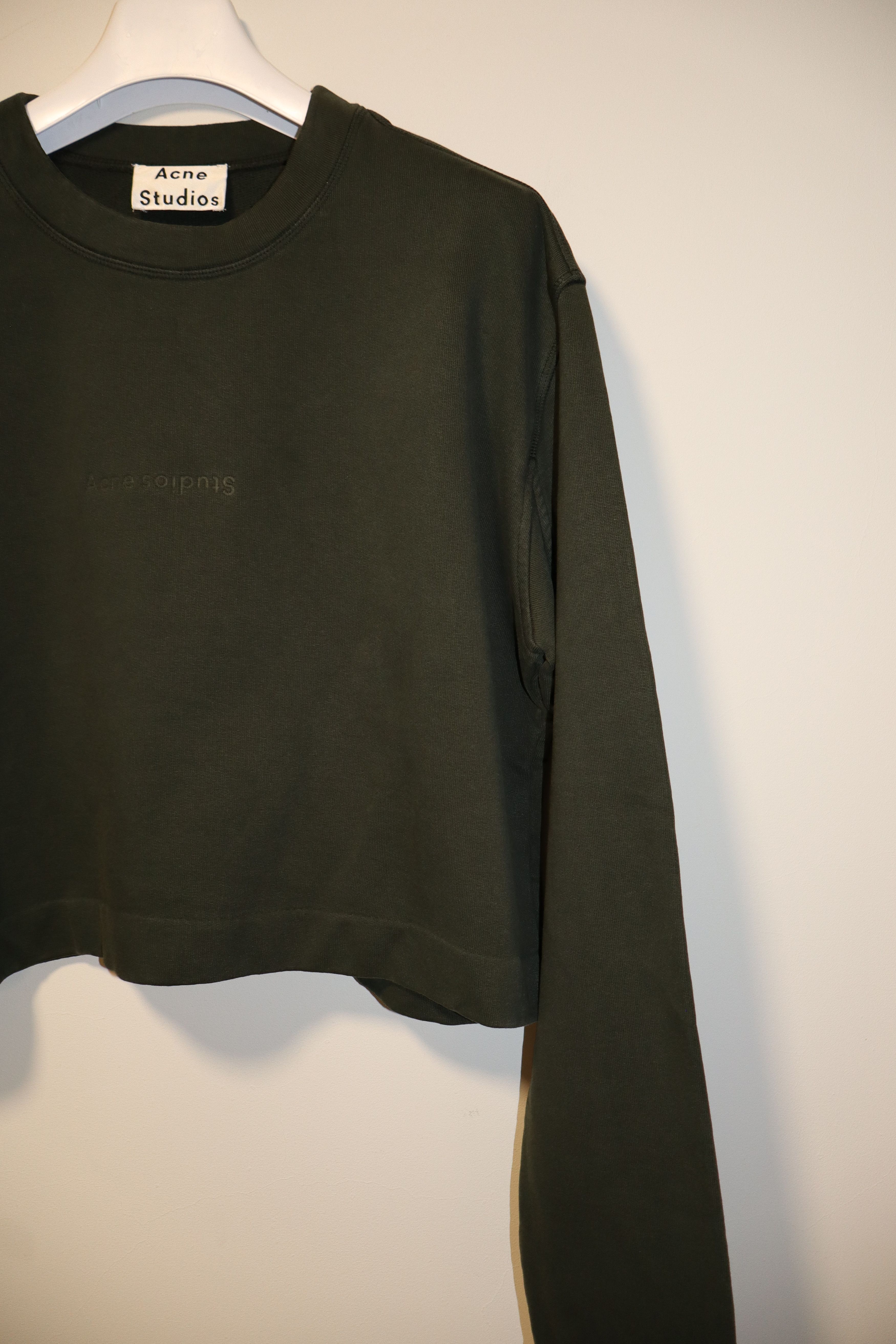 Acne Studios Odice emboss sweatshirt Size S / US 4 / IT 40 - 3 Thumbnail