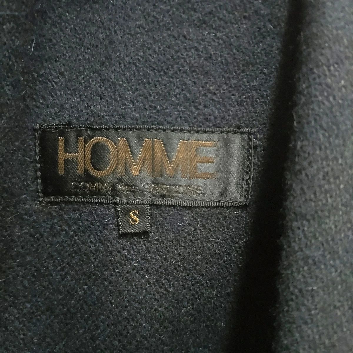 Comme des Garcons Homme Jacket long sleeves patch pocket 2 button plain Dark Navy Size US S / EU 44-46 / 1 - 3 Thumbnail