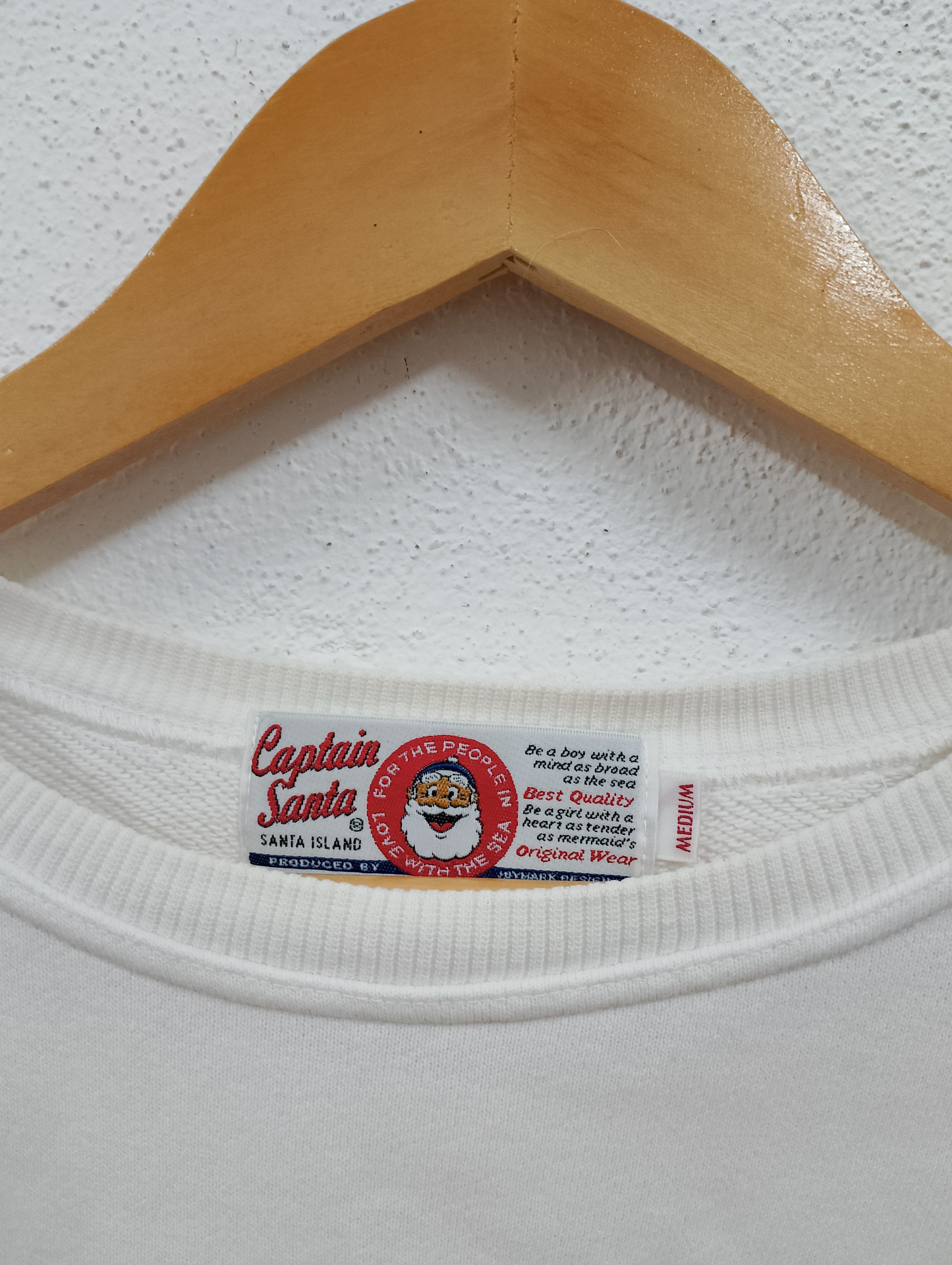 Japanese Brand Vintage Captain Santa Sweatshirt Joymark Design 1985 Size US M / EU 48-50 / 2 - 3 Thumbnail