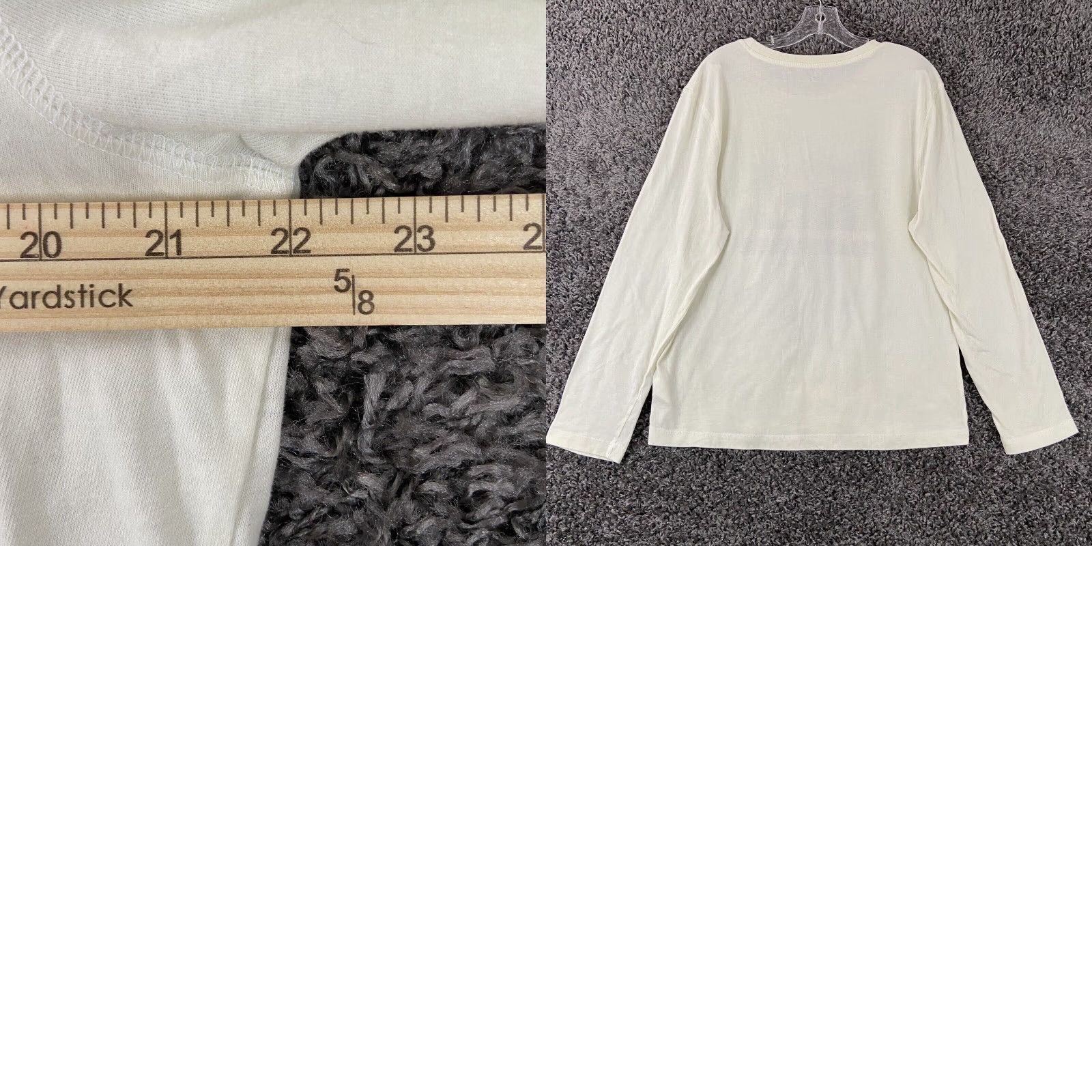 Hurley Hurley Buckle Shirt Mens L White Long Sleeve Tee Size US L / EU 52-54 / 3 - 8 Thumbnail