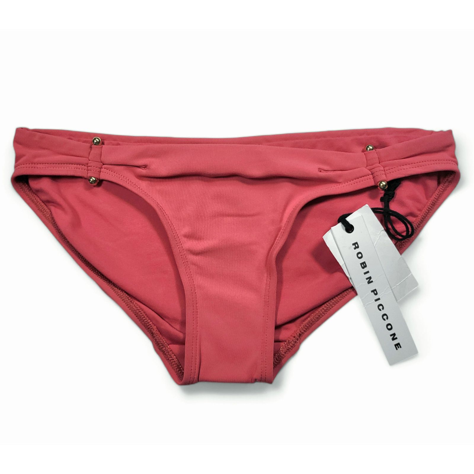 Other NWT ROBIN PICCONE Luca Barbell Tab Hipster Bikini Bottom Size XS / US 0-2 / IT 36-38 - 3 Thumbnail