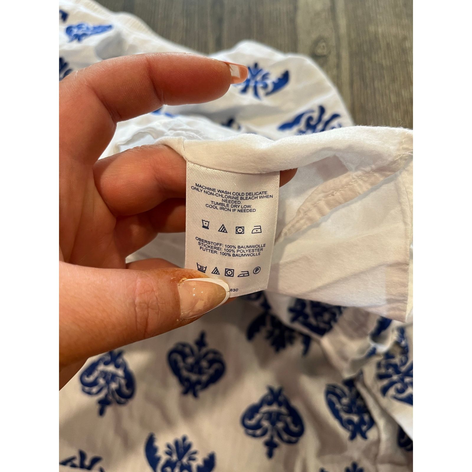 Lands' End Land's End Flare Skirt Embroidered Elastic Waist White 14P Size 36" / US 14 / IT 50 - 7 Thumbnail