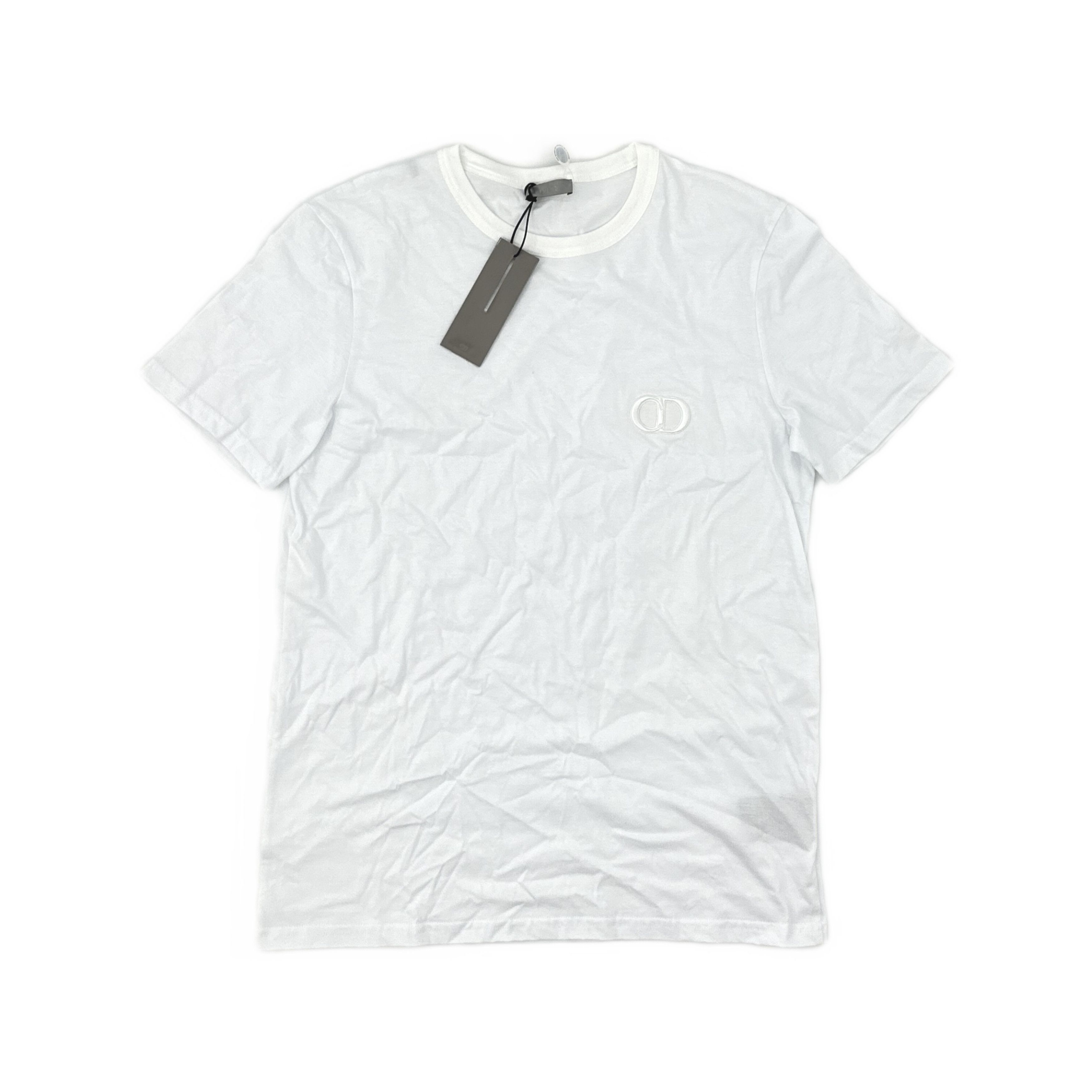 Dior Dior CD Logo Embroidery T-Shirt Size M Size US M / EU 48-50 / 2 - 1 Thumbnail