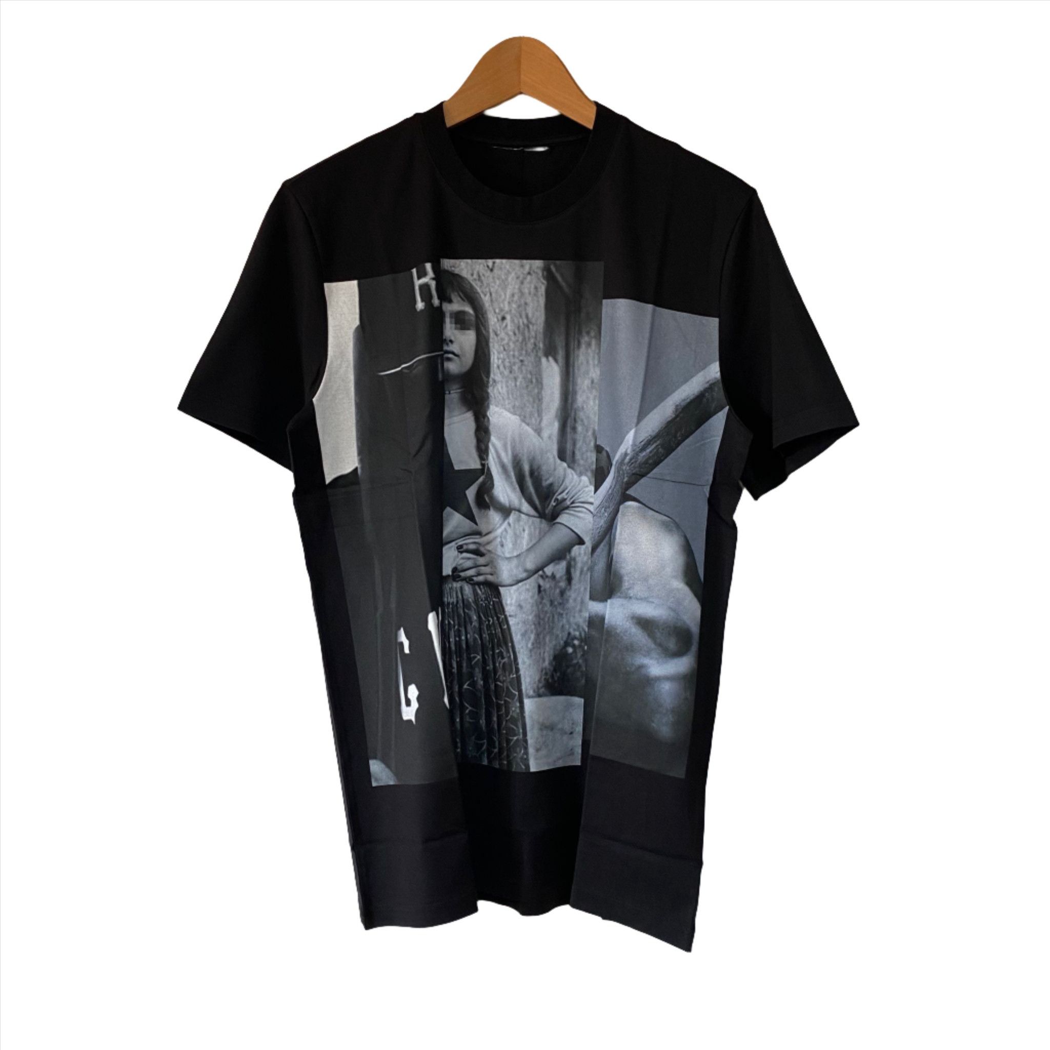 Givenchy Black Gypsy Print T-Shirt Size US S / EU 44-46 / 1 - 1 Thumbnail