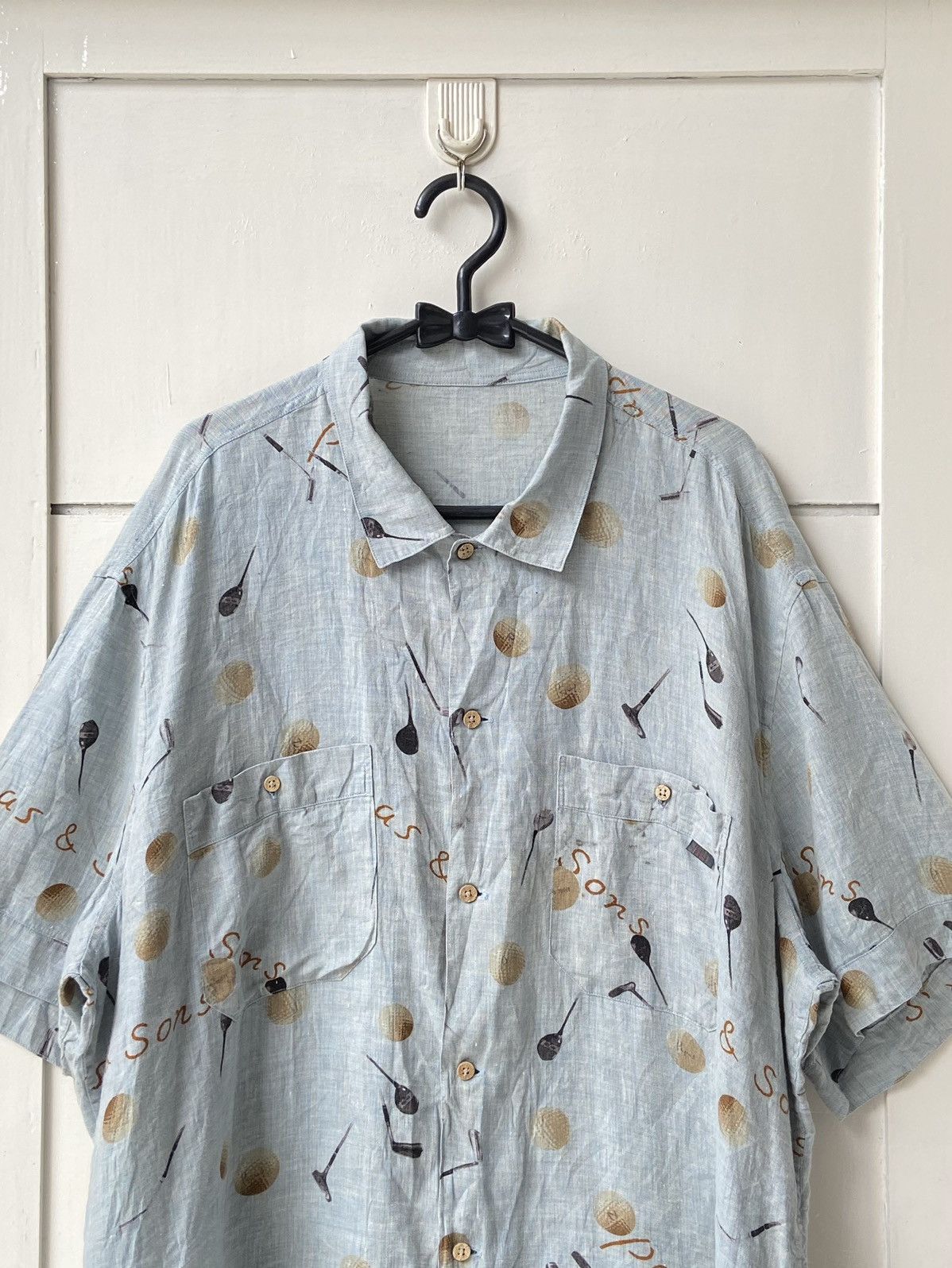 Mademoiselle Non Non PAPAS ISLAND Motive Shirt Size US XL / EU 56 / 4 - 11 Thumbnail
