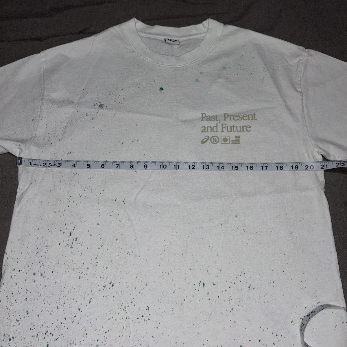 Asics × HIDDEN Hidden PPF Painted Asics Tiger Tee White Multicolor Size US M / EU 48-50 / 2 - 4 Thumbnail