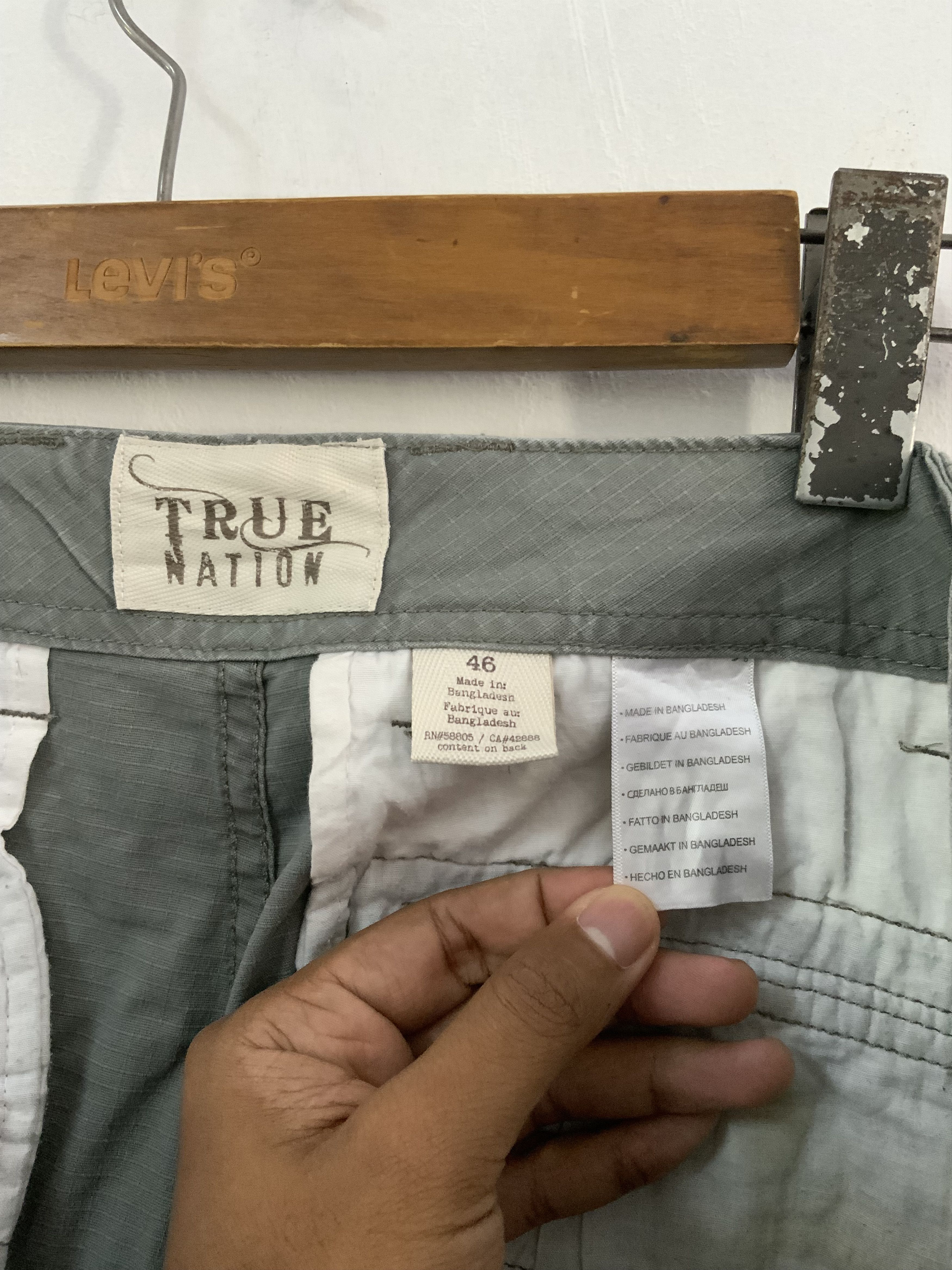Japanese Brand True Nation Cargo Pants Size US 44 / EU 60 - 9 Thumbnail