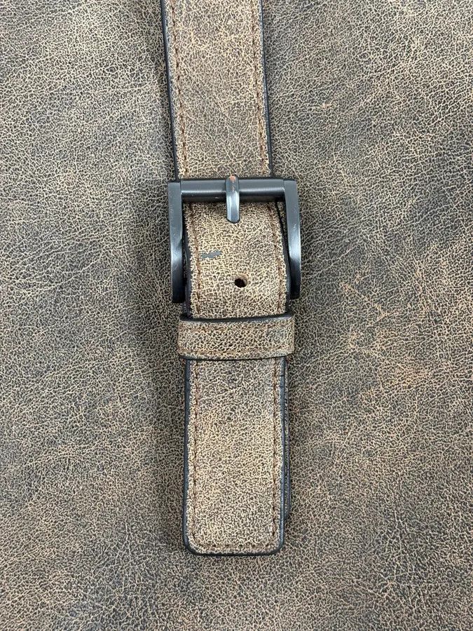 Emporio Armani Emporio Armani Grey Leather Shoulder Bag Size ONE SIZE - 11 Thumbnail
