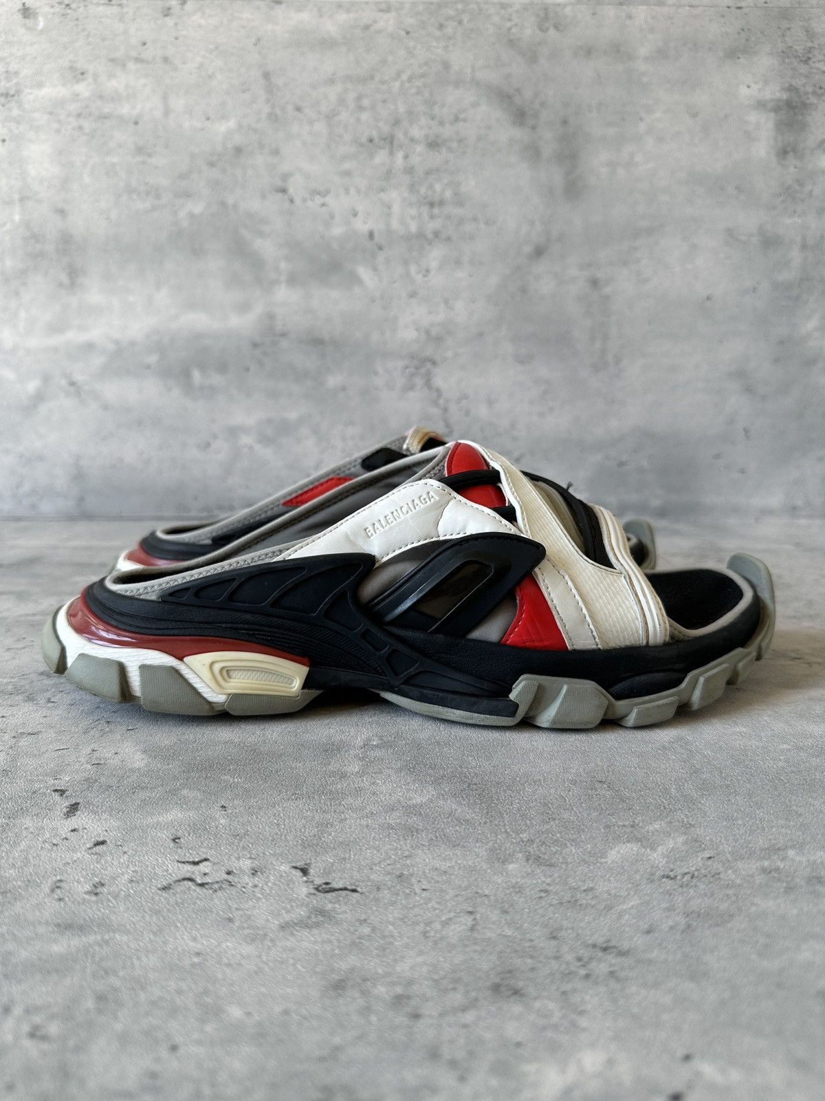 Balenciaga TRACK SLIDE SANDALS Size US 10 / EU 43 - 15 Thumbnail