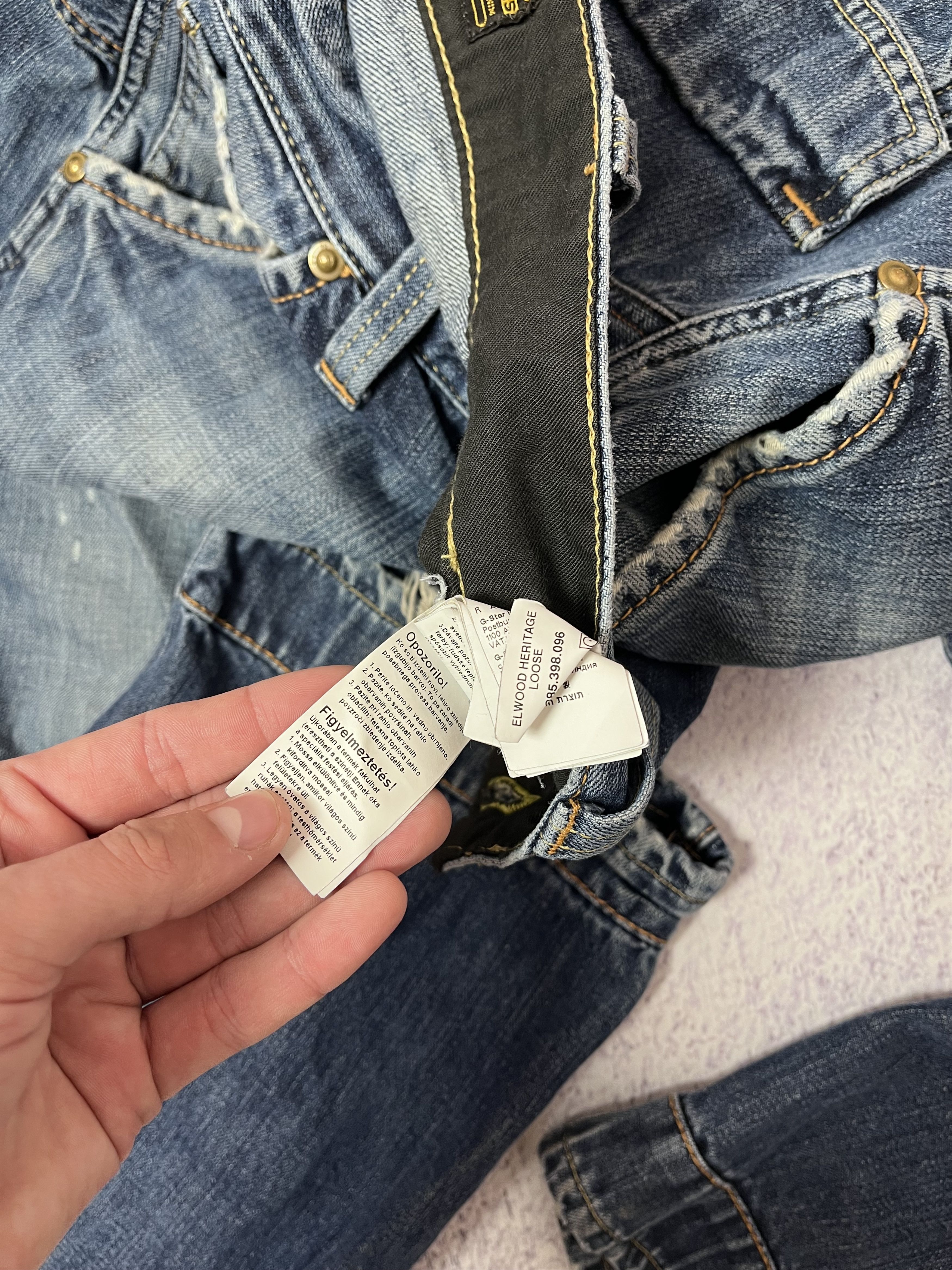 G-Star × Vintage Vintage casual pants G-star Raw cargo size 32 Y2K Size US 32 / EU 48 - 8 Thumbnail