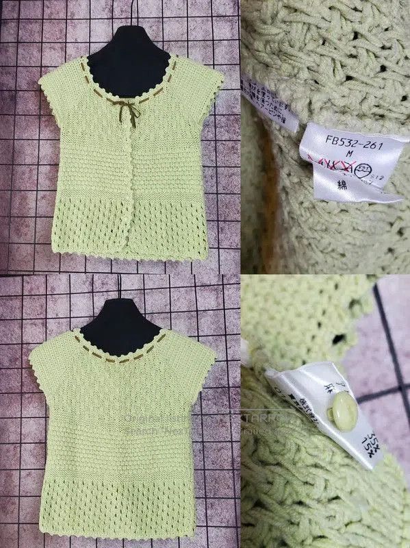 Burberry Burberry Summer Mint Green Knitted Top. Size M / US 6-8 / IT 42-44 - 1 Thumbnail