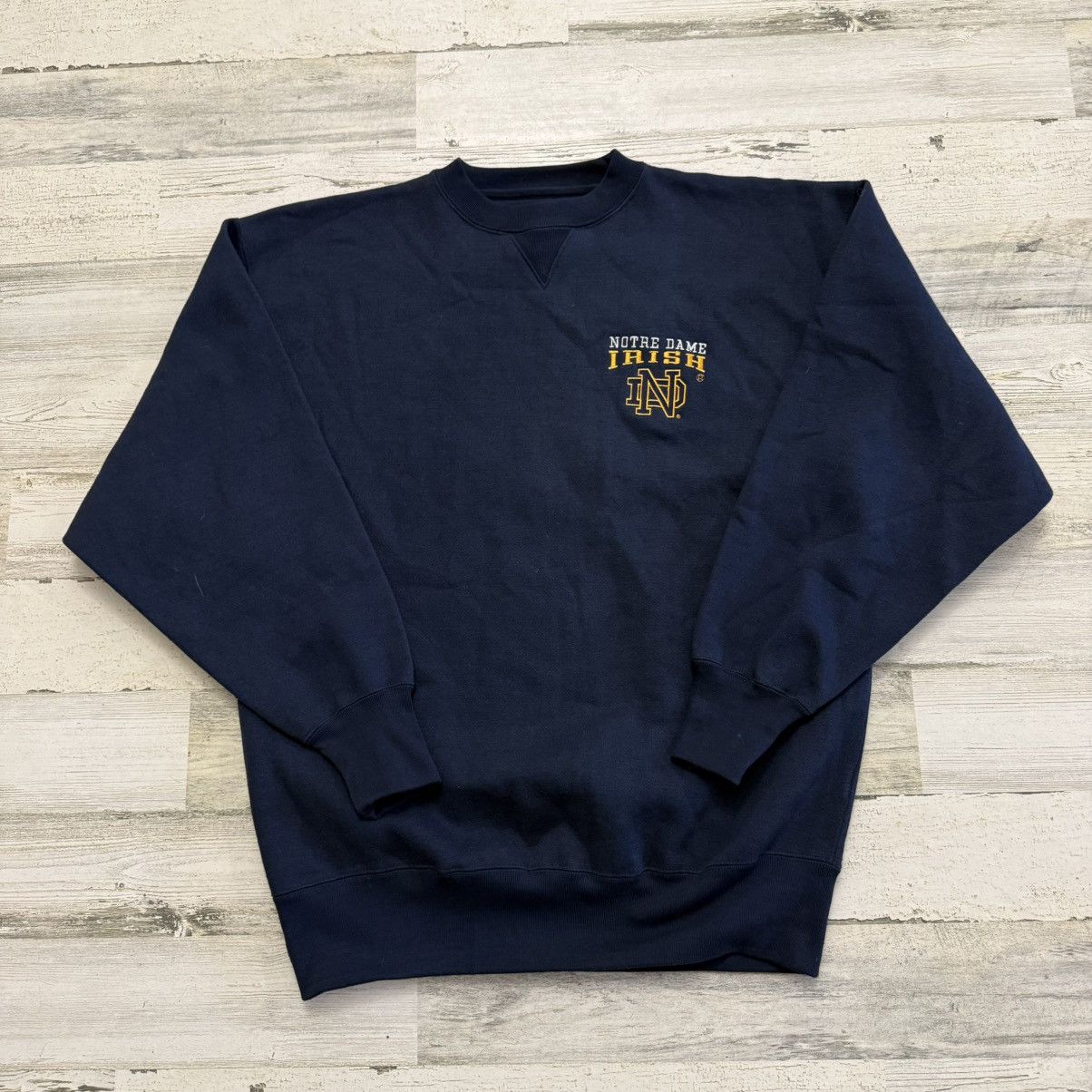 Vintage Vintage Notre Dame Fighting Irish Sweatshirt L College Size US L / EU 52-54 / 3 - 1 Thumbnail