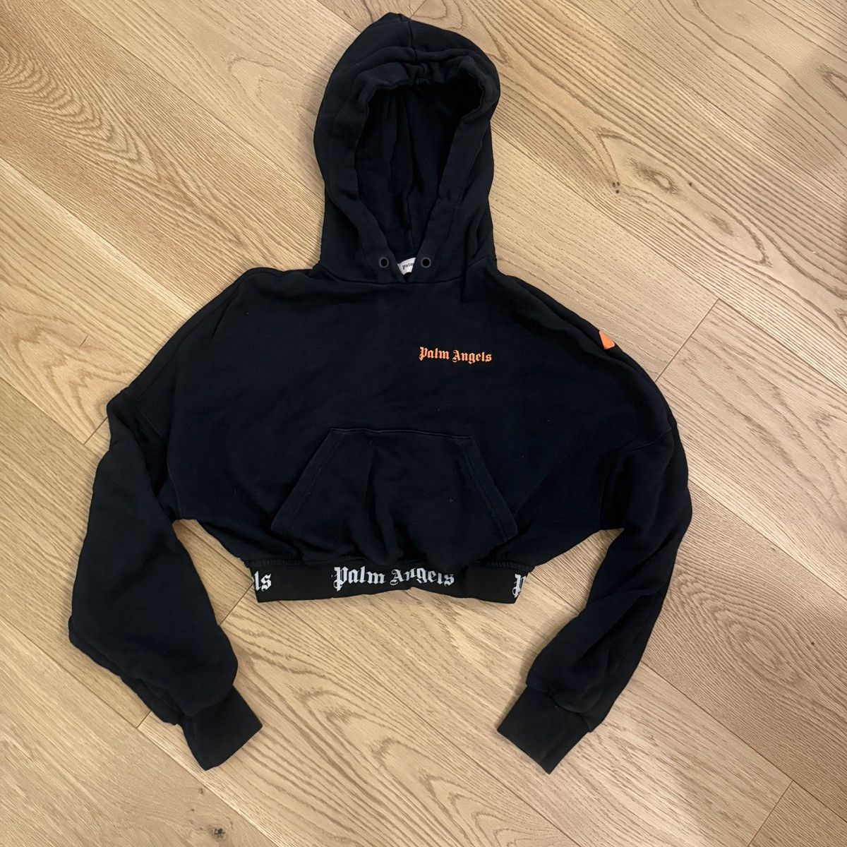 Palm Angels Palm Angels Crop Hoodie Size M / US 6-8 / IT 42-44 - 3 Thumbnail