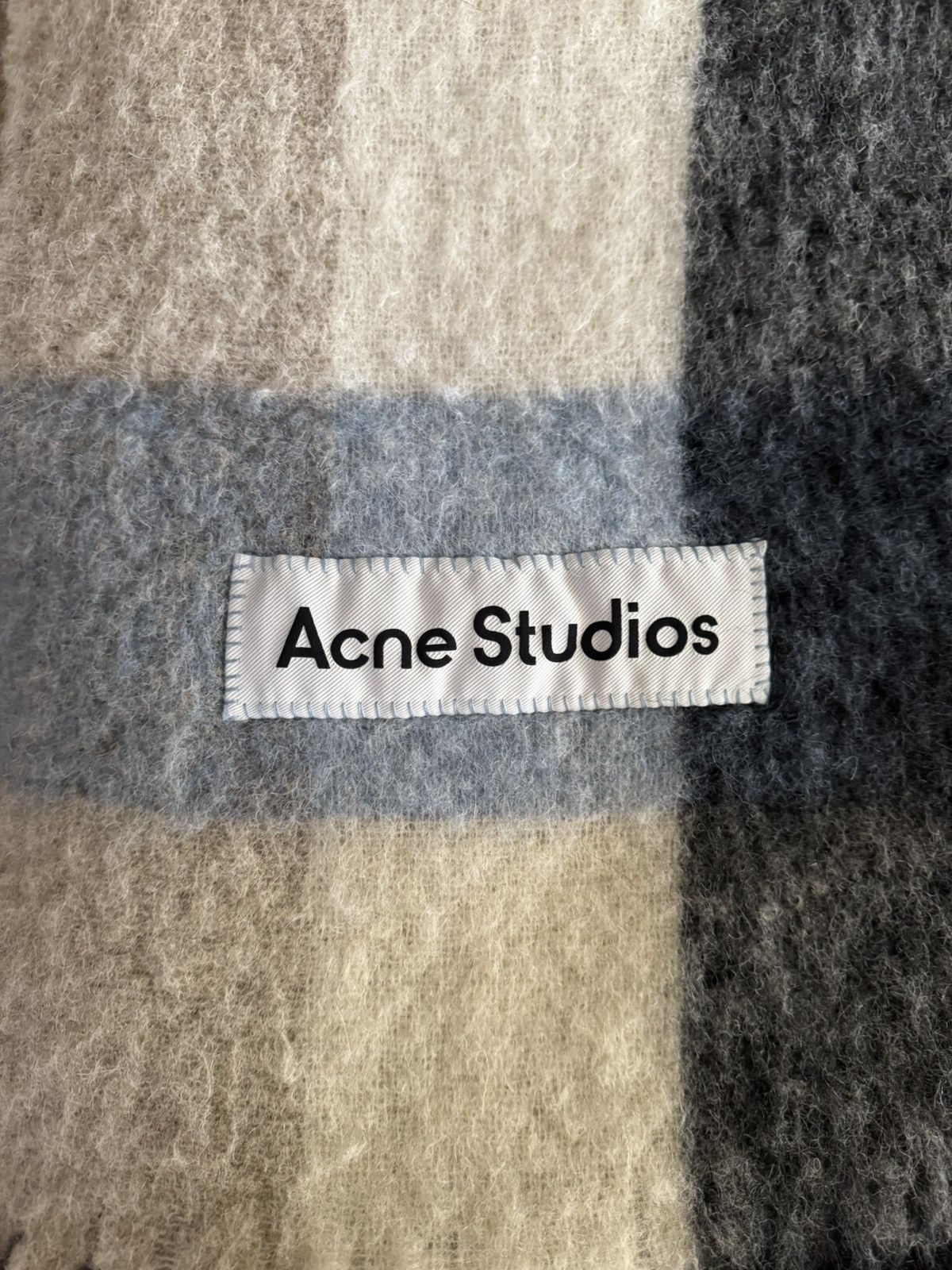 Acne Studios Acne studios Wool blue scarf Size ONE SIZE - 2 Thumbnail