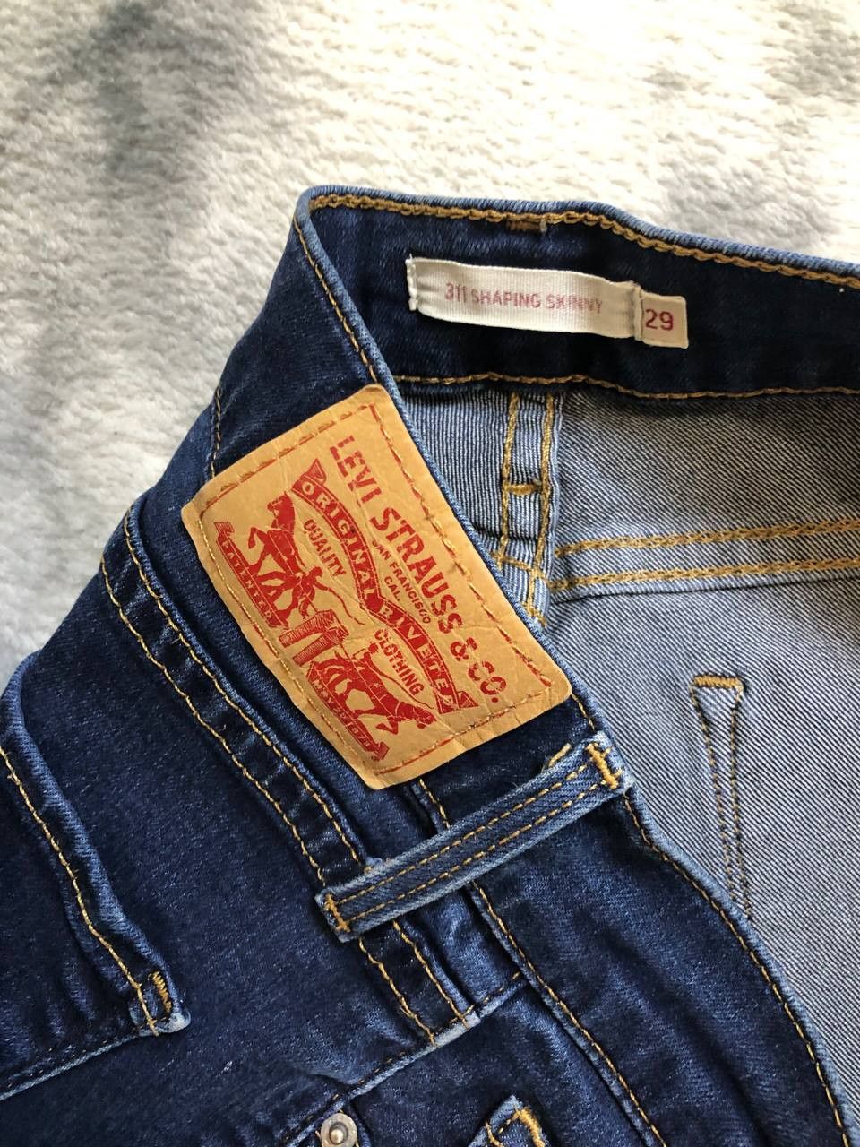Levi's LEVI'S Womens Slim Jeans Size 29" - 5 Thumbnail