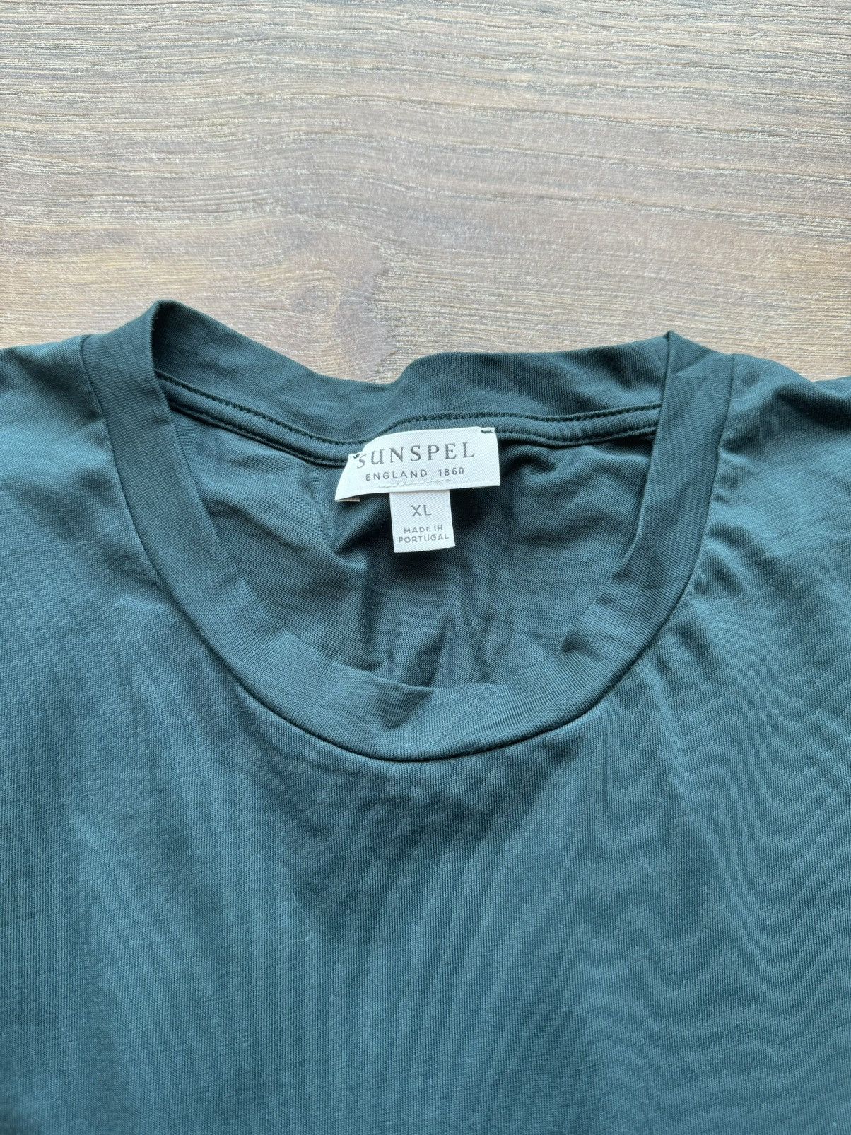 Sunspel Sunspel Green Longsleeve T-shirt - Size XL Size US XL / EU 56 / 4 - 2 Thumbnail