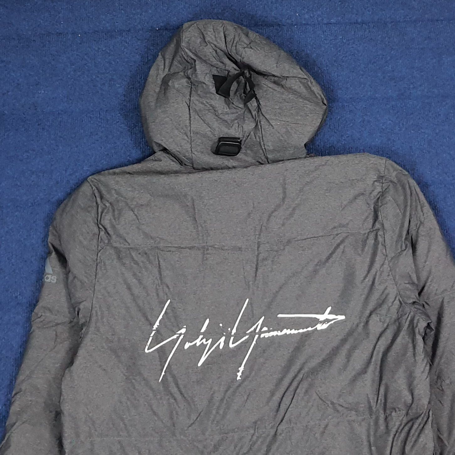 Adidas Vintage Adidas Fur Custom Yohji Yamamoto Logo Parka C278N25 Size US M / EU 48-50 / 2 - 2 Thumbnail