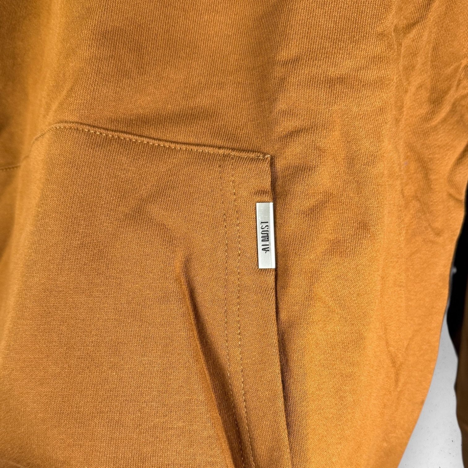 Other Almost Someday Brown Hoodie Men's XL 100% Cotton NWT Size US XL / EU 56 / 4 - 7 Thumbnail