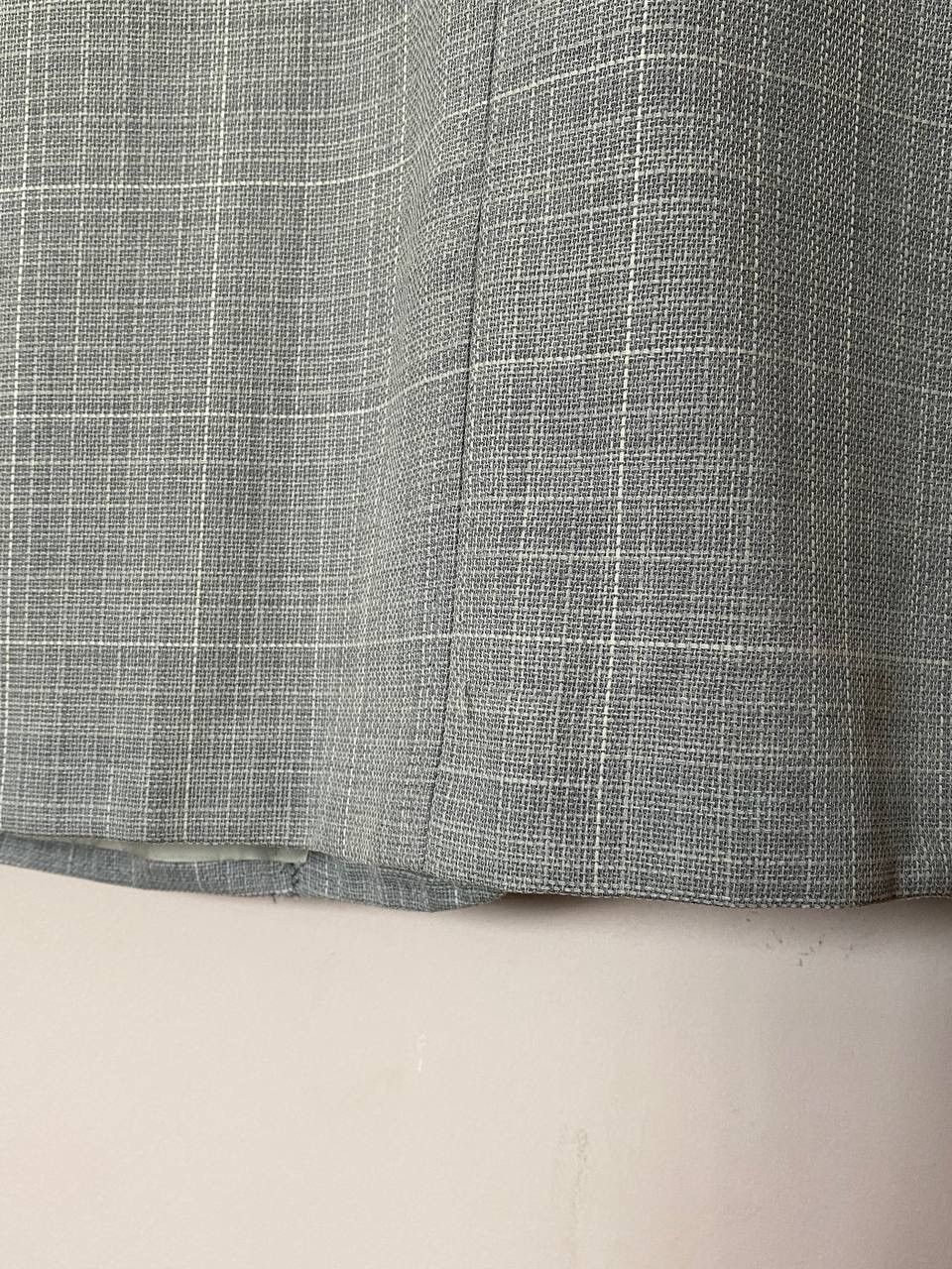 Brioni Brioni Blazer Nomentano Gray Knit Windowpane Wool Sportcoat Size 40S - 11 Thumbnail
