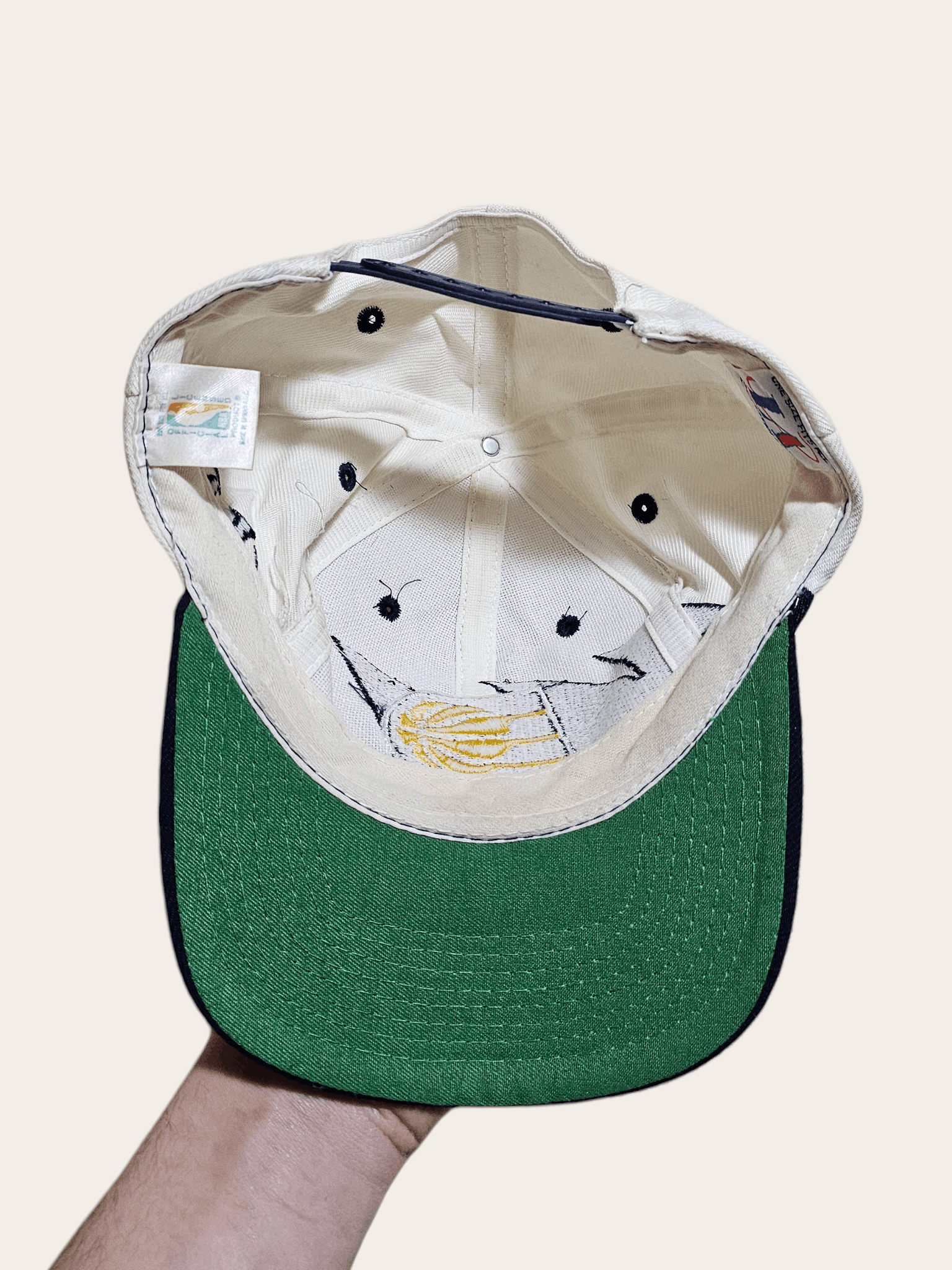Logo Athletic Indiana Pacers Logo Athletic Shark Tooth Wool Hat Size ONE SIZE - 6 Thumbnail