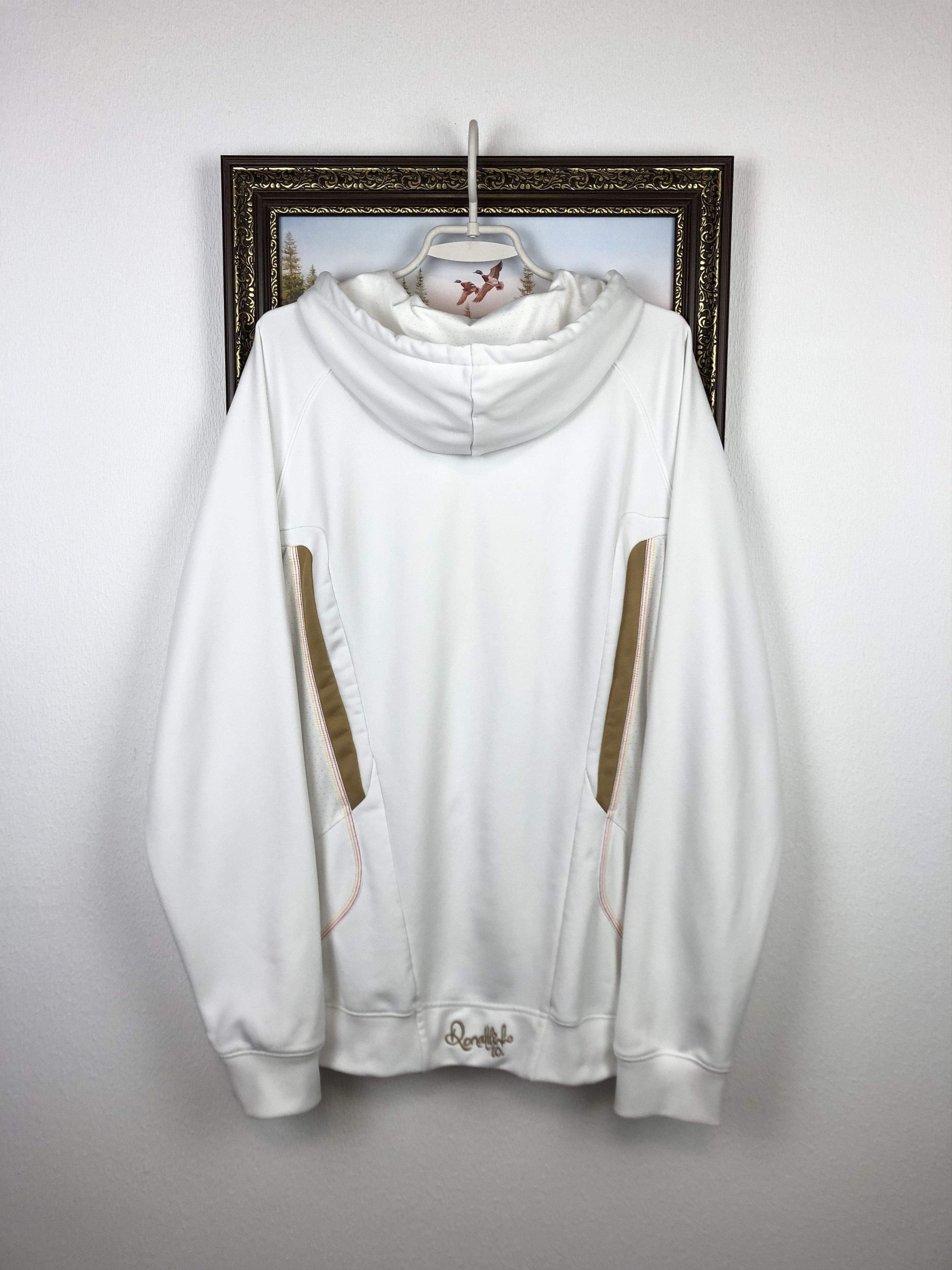Nike × Vintage Vintage R10 Ronaldinho Football Jacket Hooded Soccer Track Size US XL / EU 56 / 4 - 8 Thumbnail