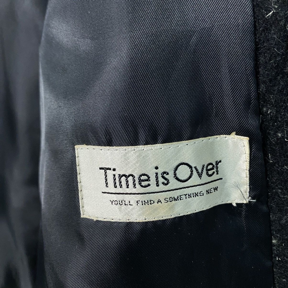 Issey Miyake 📌Vintage Overcoat Wool Long Double Breast Time Is Over Size US M / EU 48-50 / 2 - 19 Thumbnail