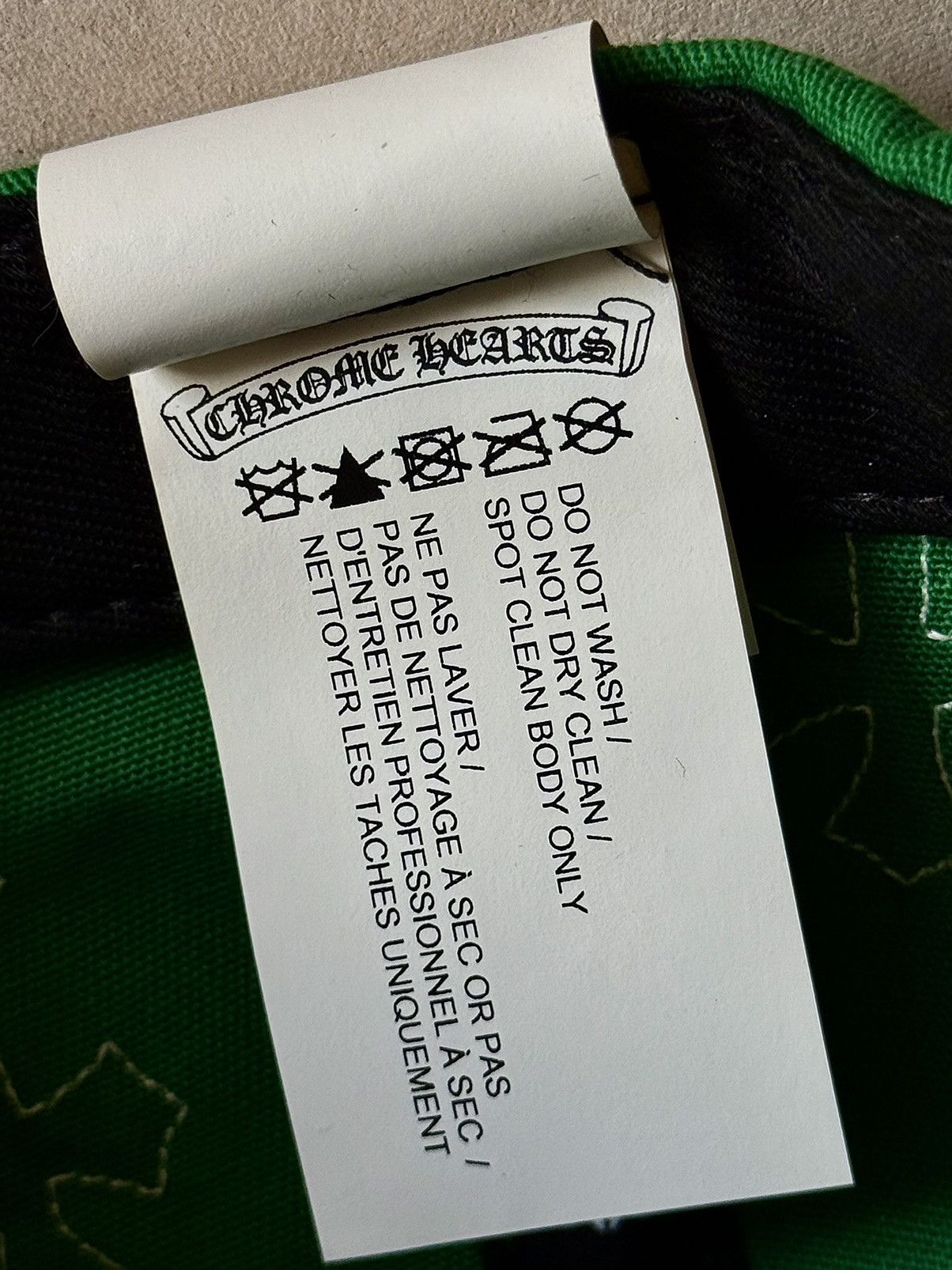 Chrome Hearts Chrome Hearts - Leather Cross Patch - Baseball Hat Size ONE SIZE - 19 Thumbnail
