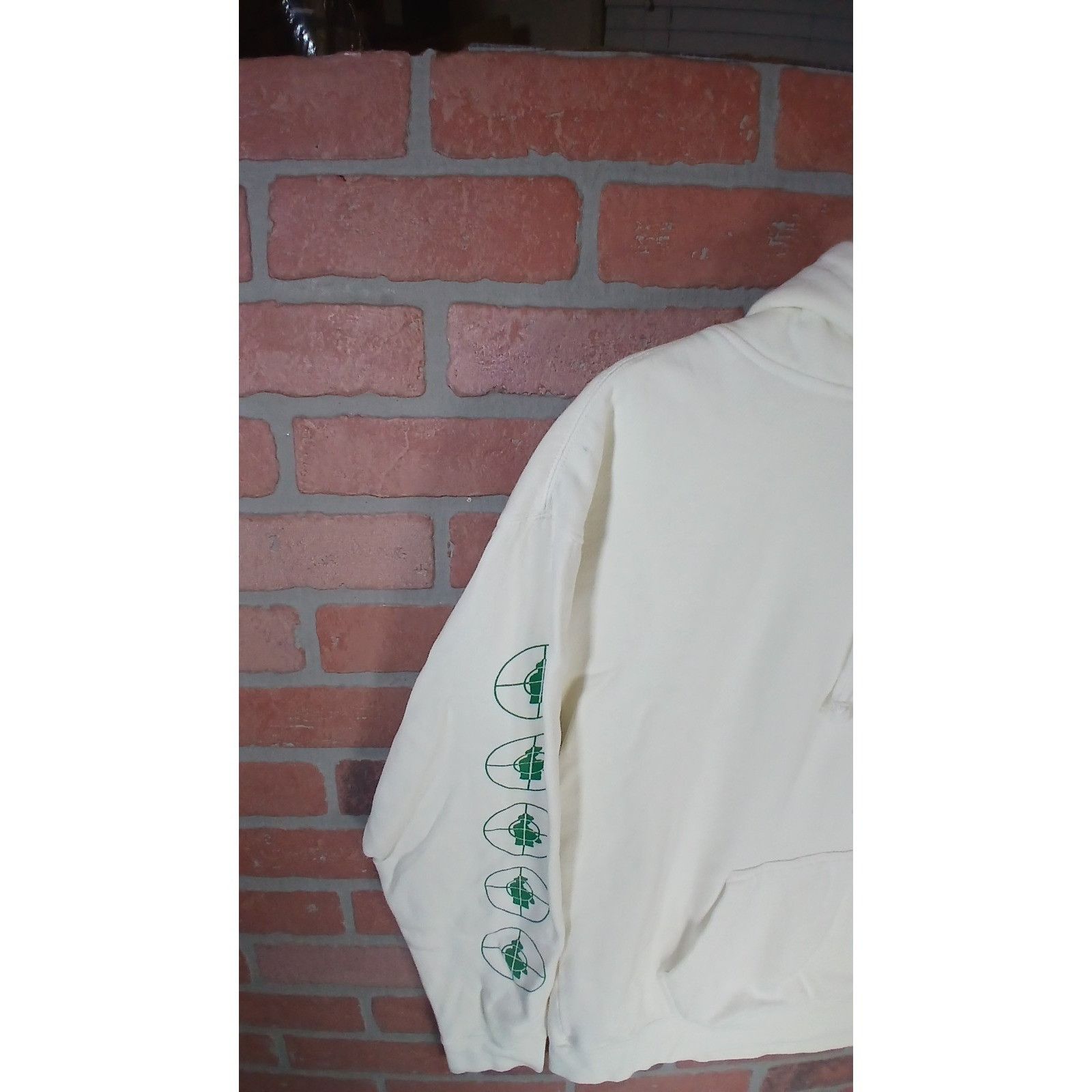 Cross Colours Cross Colours Public Enemy Hoodie Mens Medium Cream Fight th Size US M / EU 48-50 / 2 - 7 Thumbnail