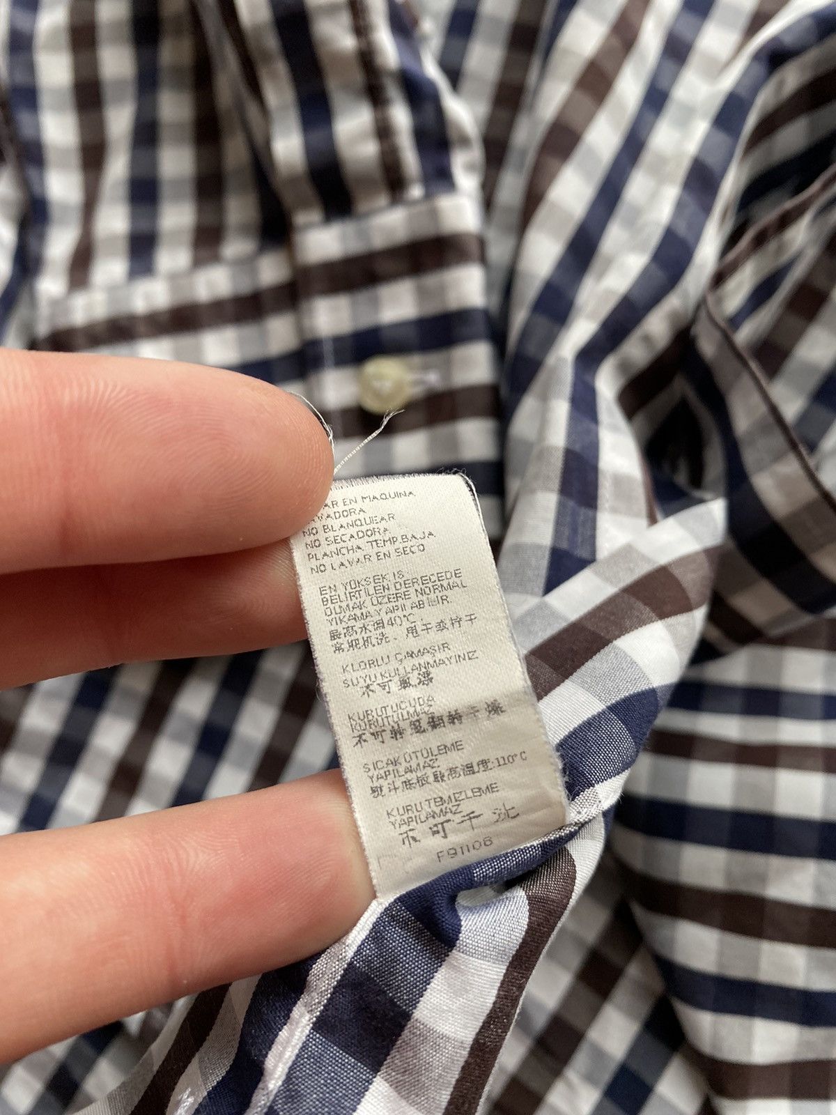 Paul & Shark Paul & Shark Yachting Geometric Shirt Button Made in Italy Size US XL / EU 56 / 4 - 13 Thumbnail