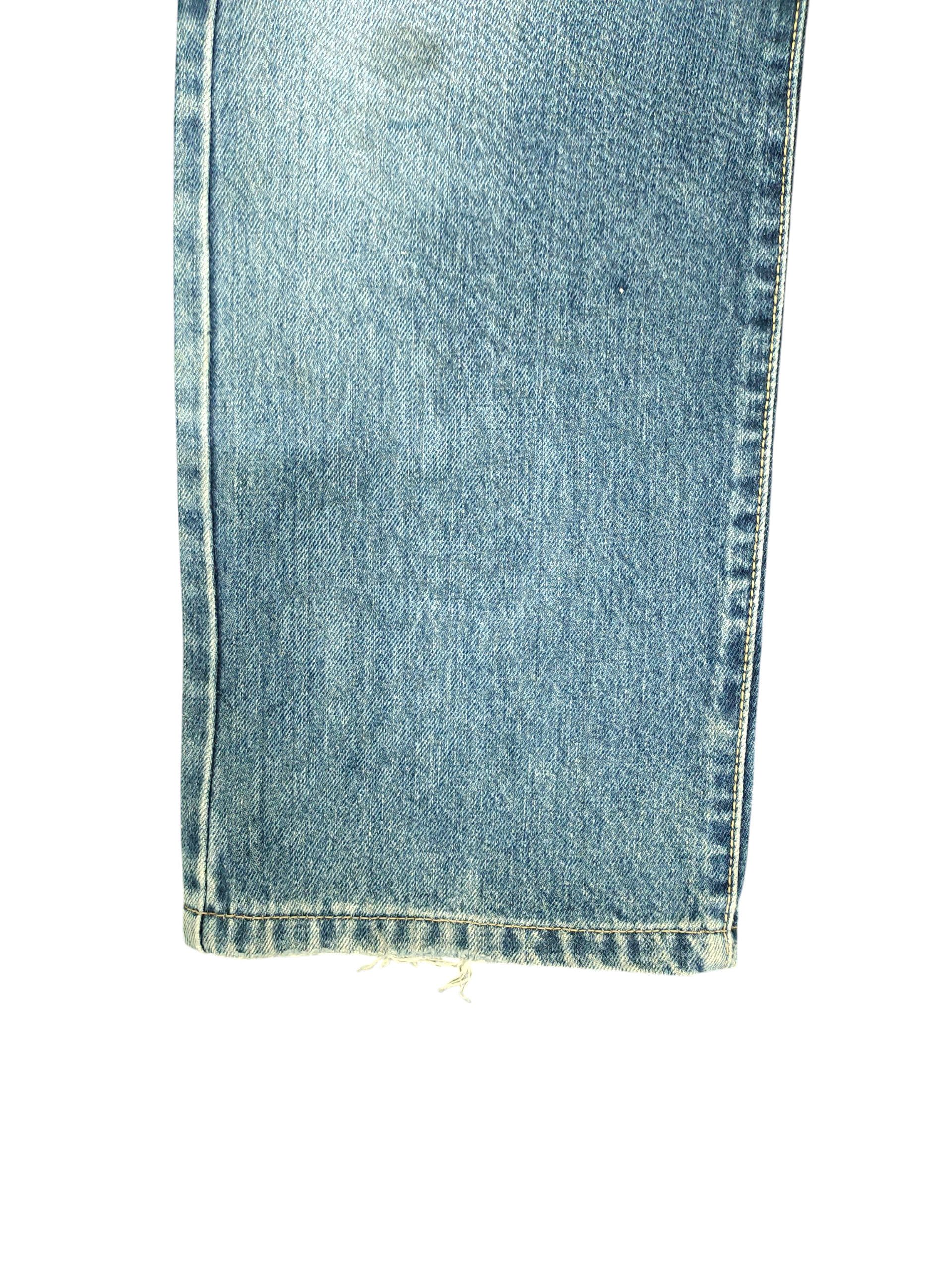 Comme des Garcons × Undercover Vintage Big John Clawmark Distress Faded Denim Jeans Size US 31 - 6 Thumbnail
