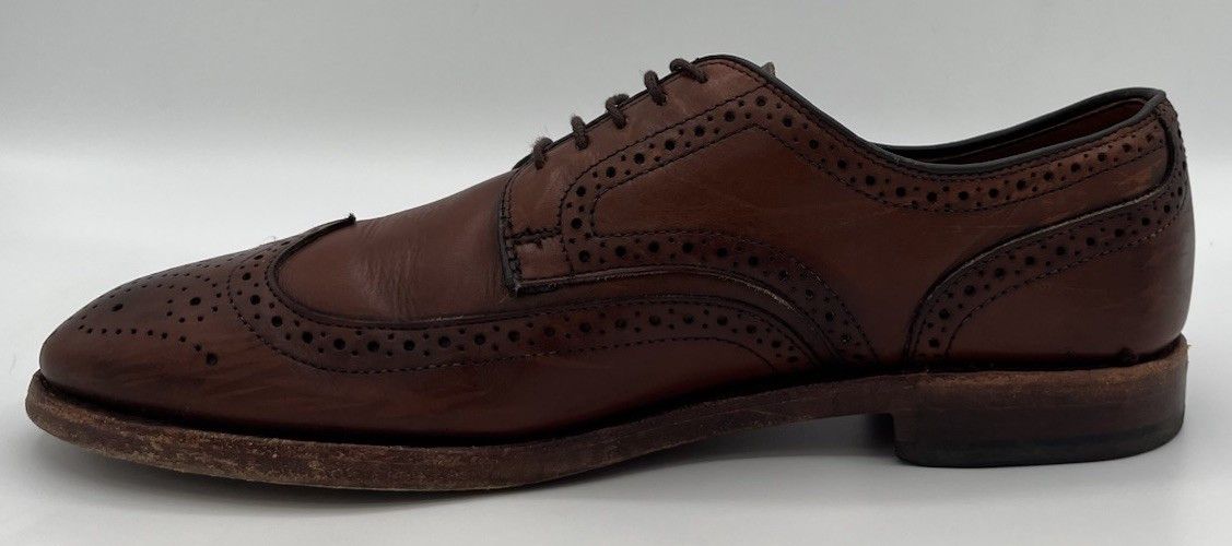 Allen Edmonds Allen Edmonds MADISON PARK Walnut Brown Leather Oxfords 9D Size US 9 / EU 42 - 8 Thumbnail