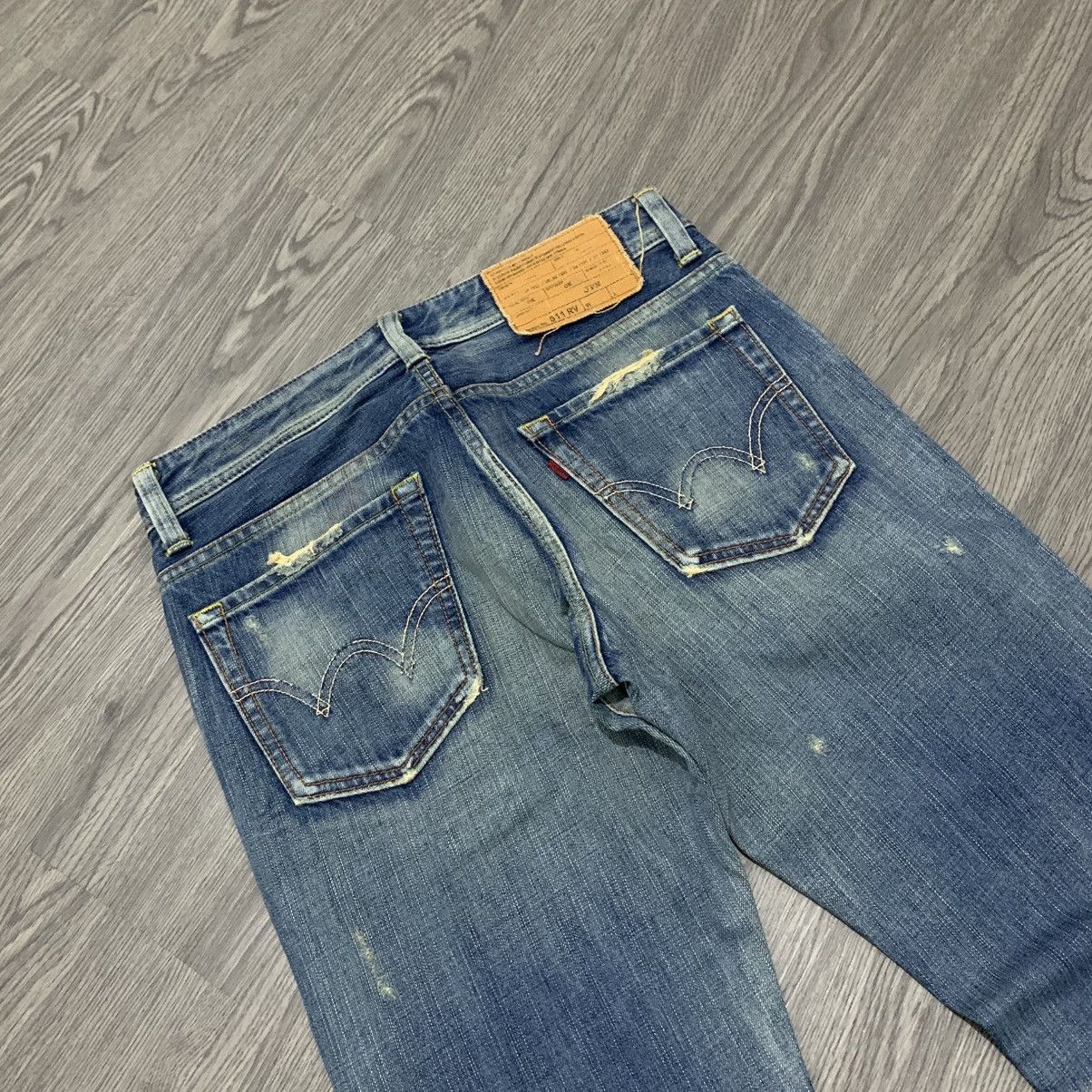 Edwin EDWIN DISTRESSED BOOTCUT JEANS Size US 30 / EU 46 - 6 Thumbnail