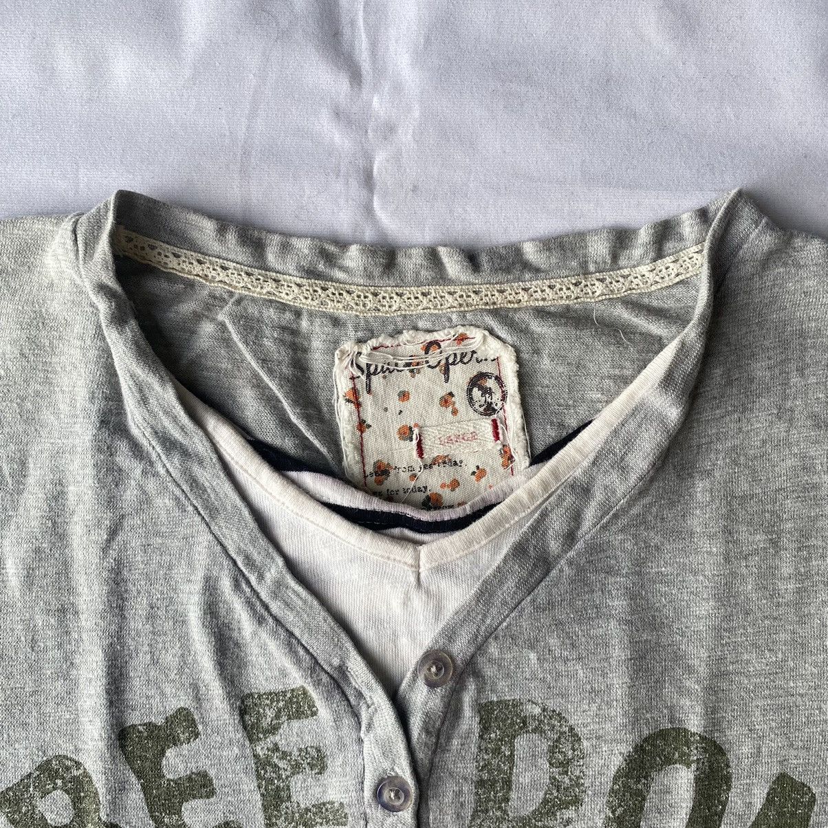 If Six Was Nine × Japanese Brand × Le Grande Bleu (L.G.B.) Freedom Japanese Style Double Layer Striped Tees Size US L / EU 52-54 / 3 - 4 Thumbnail