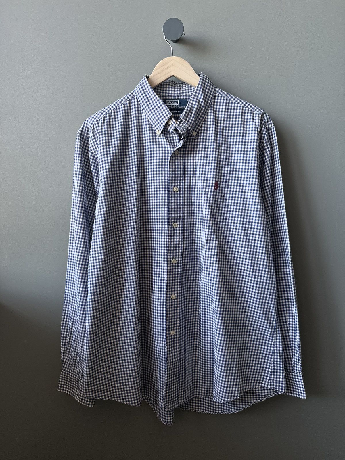 Polo Ralph Lauren Polo by Ralph Lauren Plaid Custom Fit Shirt Size XL Size US XL / EU 56 / 4 - 1 Thumbnail