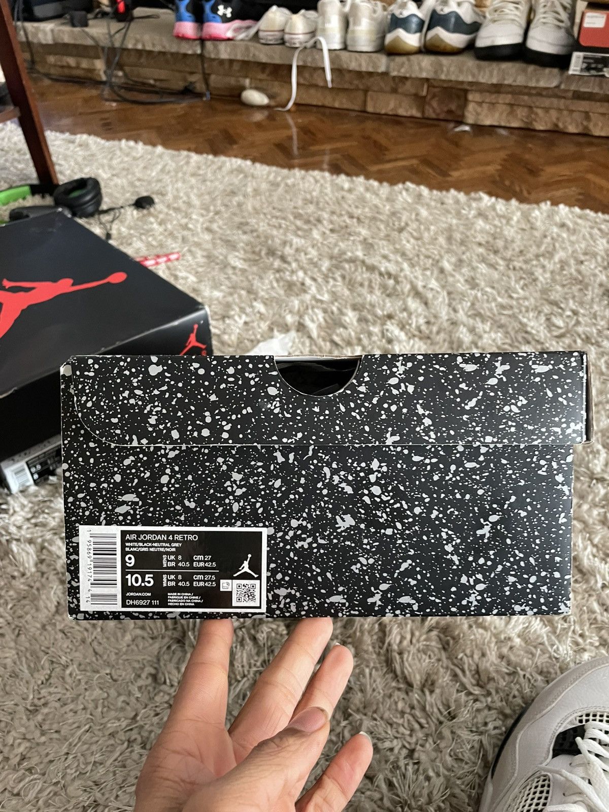 Jordan Brand Jordan 4 Military Black Size US 9 / EU 42 - 11 Thumbnail
