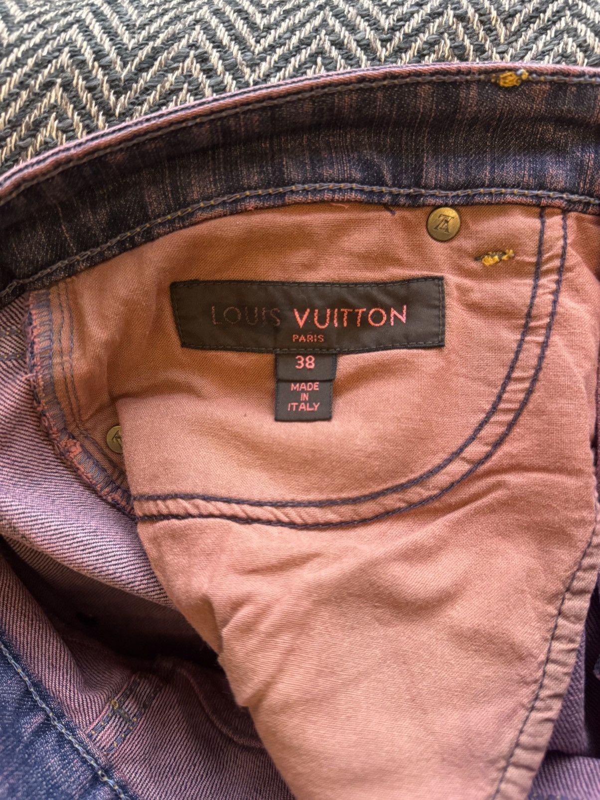 Louis Vuitton louis vuitton stephen sprouse marc jacobs skinny jeans 38 Size 27" / US 4 / IT 40 - 2 Thumbnail