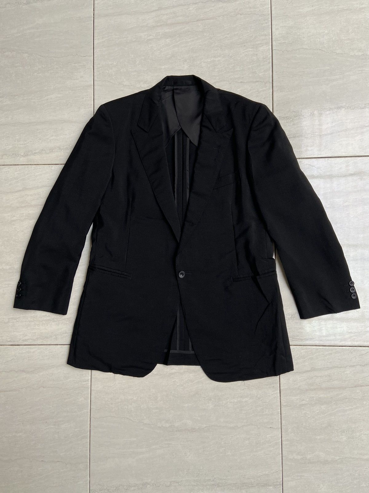 Burberry BURBERRY Black Suit Size 52L - 6 Thumbnail