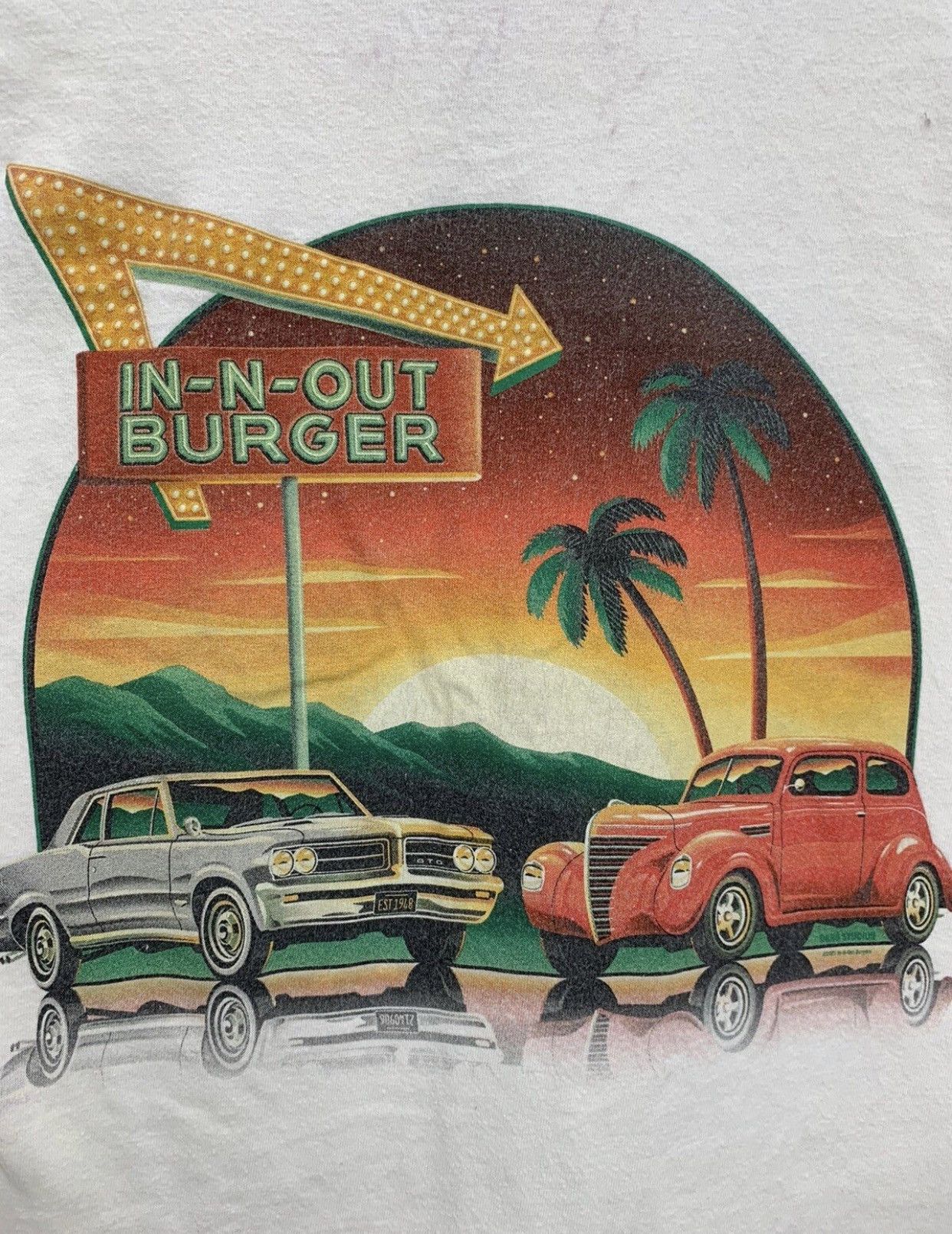 Other In N Out Burger Racing Drag Tshirt Size US S / EU 44-46 / 1 - 2 Thumbnail