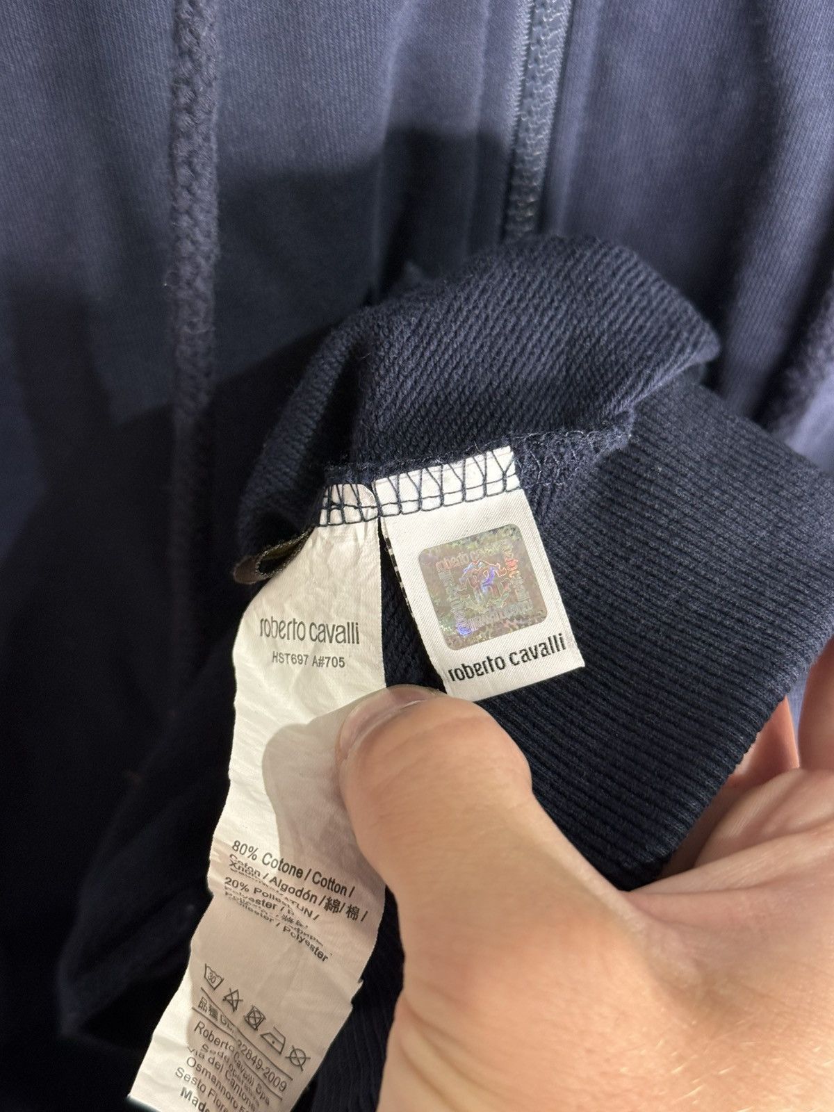 Roberto Cavalli Roberto Cavalli Zip Hoodie Size US L / EU 52-54 / 3 - 5 Thumbnail