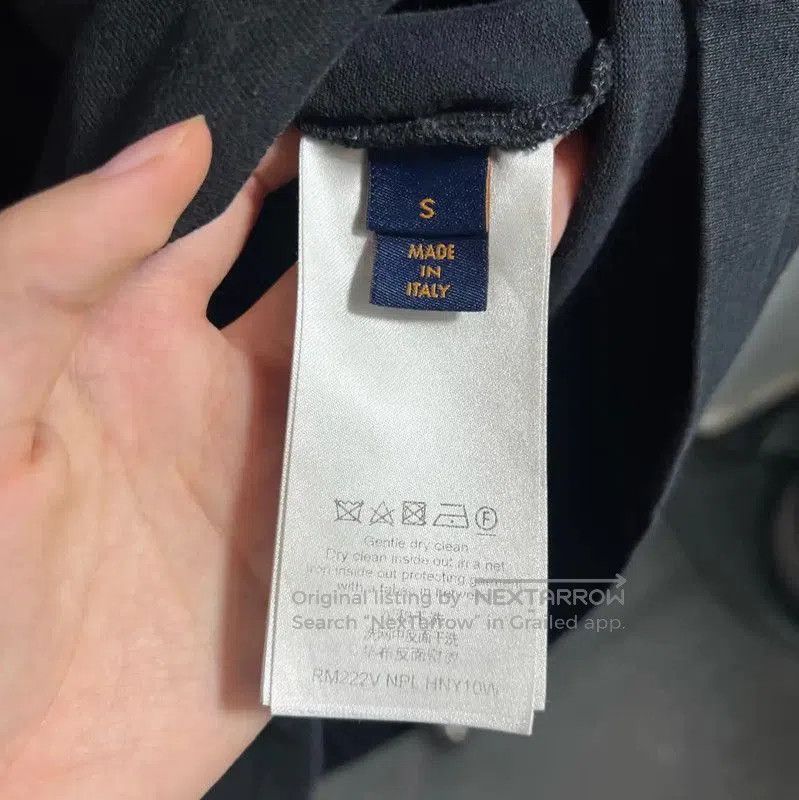 Louis Vuitton Louis Vuitton Black Cotton T-Shirt for Men . Size US S / EU 44-46 / 1 - 4 Thumbnail