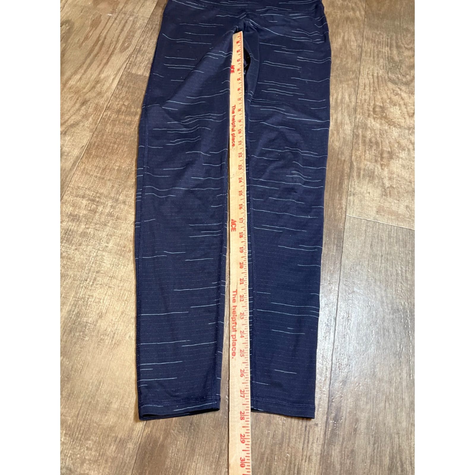 Champion Champion Leggings Womens M Blue Pants Size 32" / US 10 / IT 46 - 2 Thumbnail