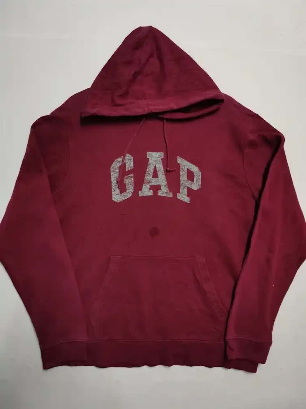Gap Vintage GAP Big Logo Sweatshirt Hoodie Size US L / EU 52-54 / 3 - 1 Thumbnail