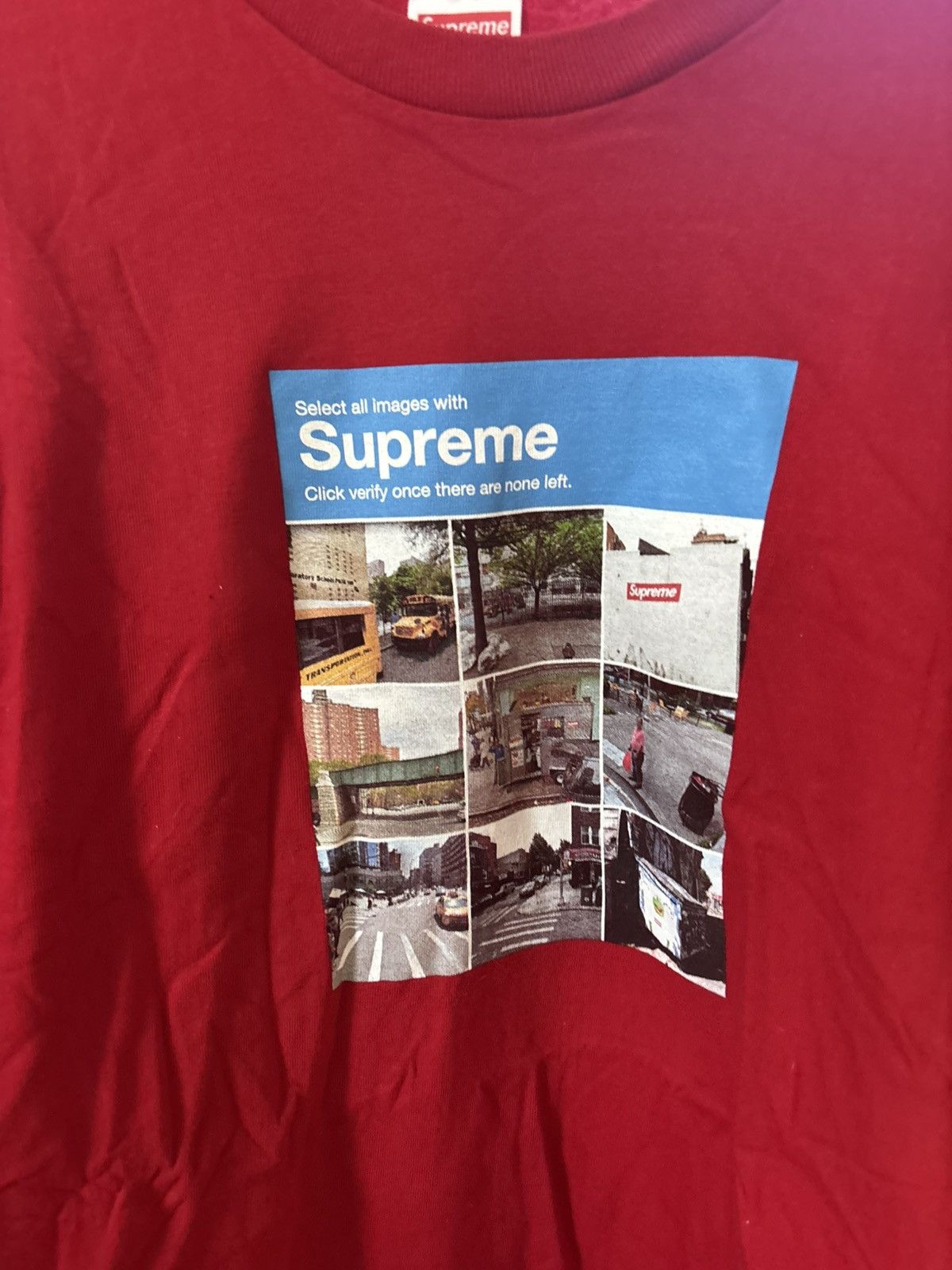 Supreme Supreme Verify t shirt Size US M / EU 48-50 / 2 - 2 Thumbnail