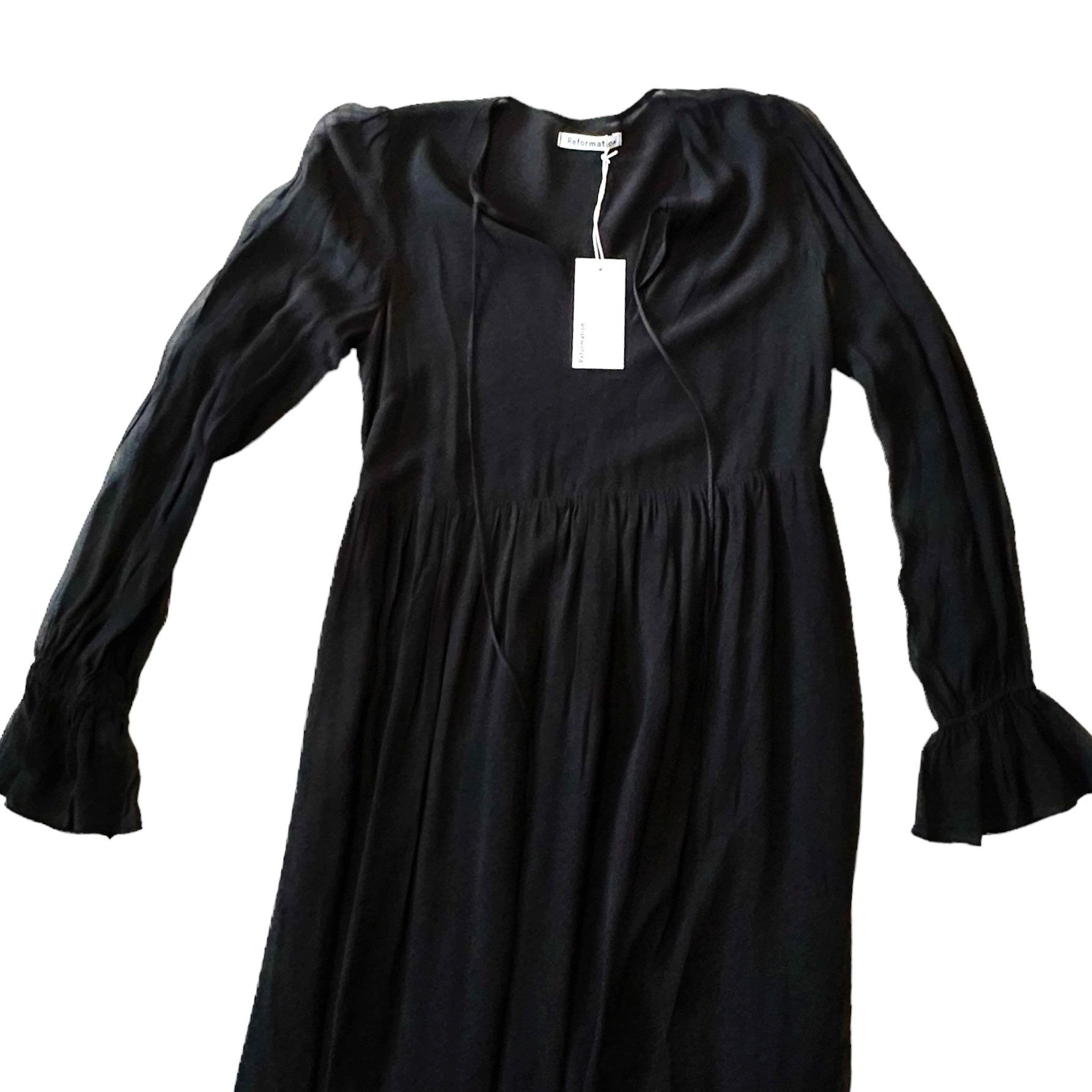 Reformation Reformation Chive black maxi dress, Size XS, New with tag Size XS / US 0-2 / IT 36-38 - 5 Thumbnail