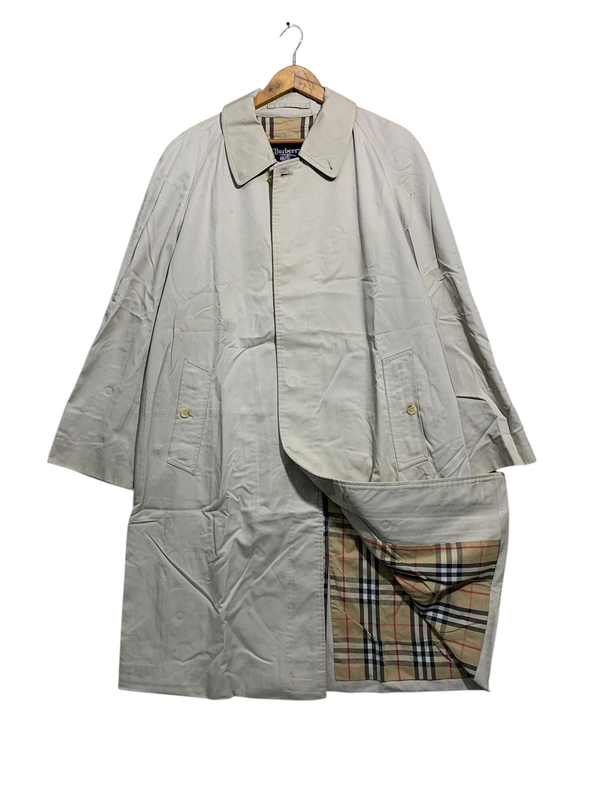Burberry Prorsum 🔥VTG BURBERRYS ENGLAND OVERCOATS Size US L / EU 52-54 / 3 - 1 Thumbnail
