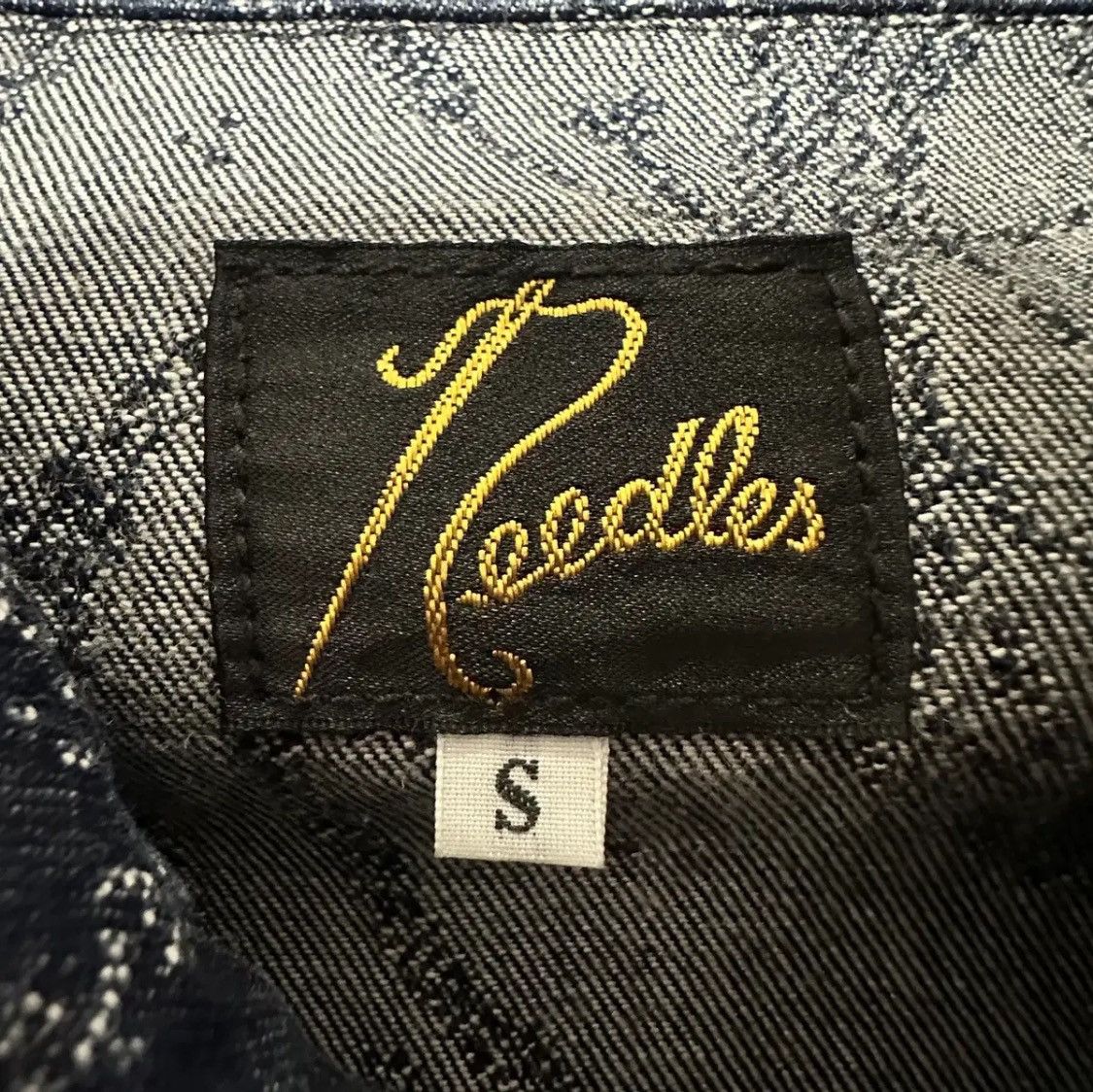 Needles Needles Jacquard Denim Jacket Size US S / EU 44-46 / 1 - 4 Thumbnail