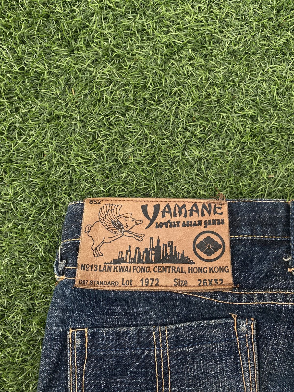 Evisu × Japanese Brand VINTAGE EVISU YAMANE SELVEDGE JEANS Size US 27 - 4 Thumbnail